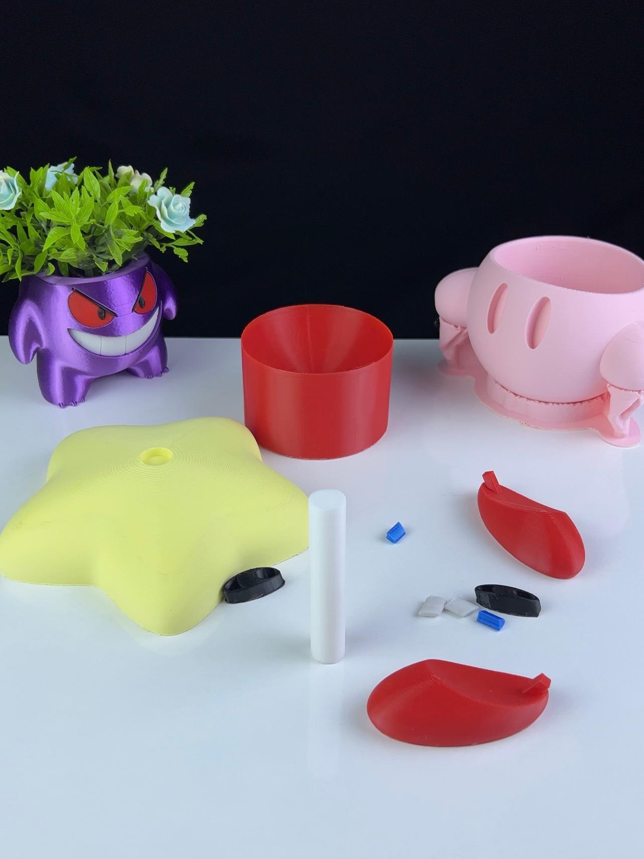 Kirby's inhales 3d model