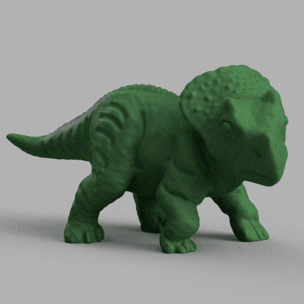 dinosaur ring head 3d model