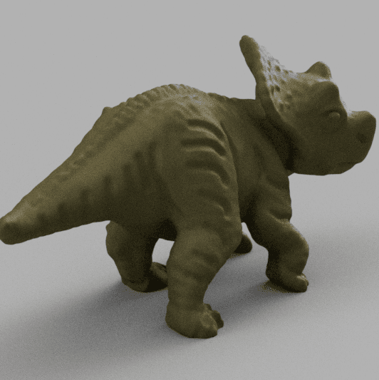 dinosaur ring head 3d model