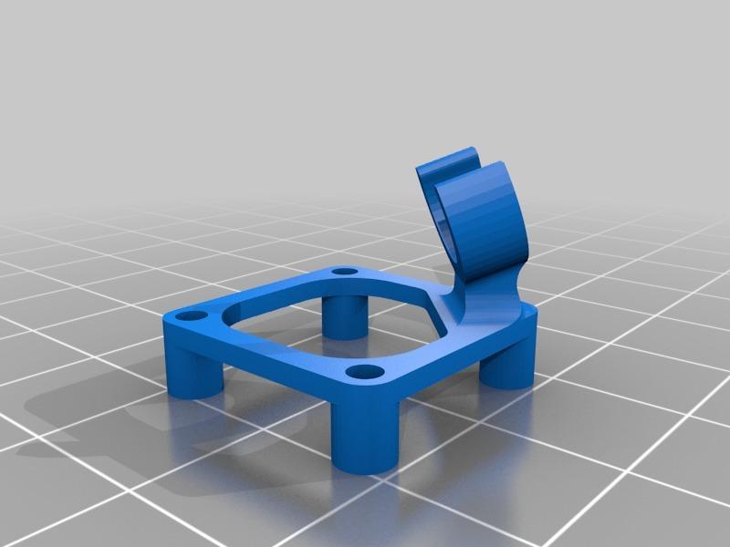MicroDrone 2s 3D printed Frame 3d model