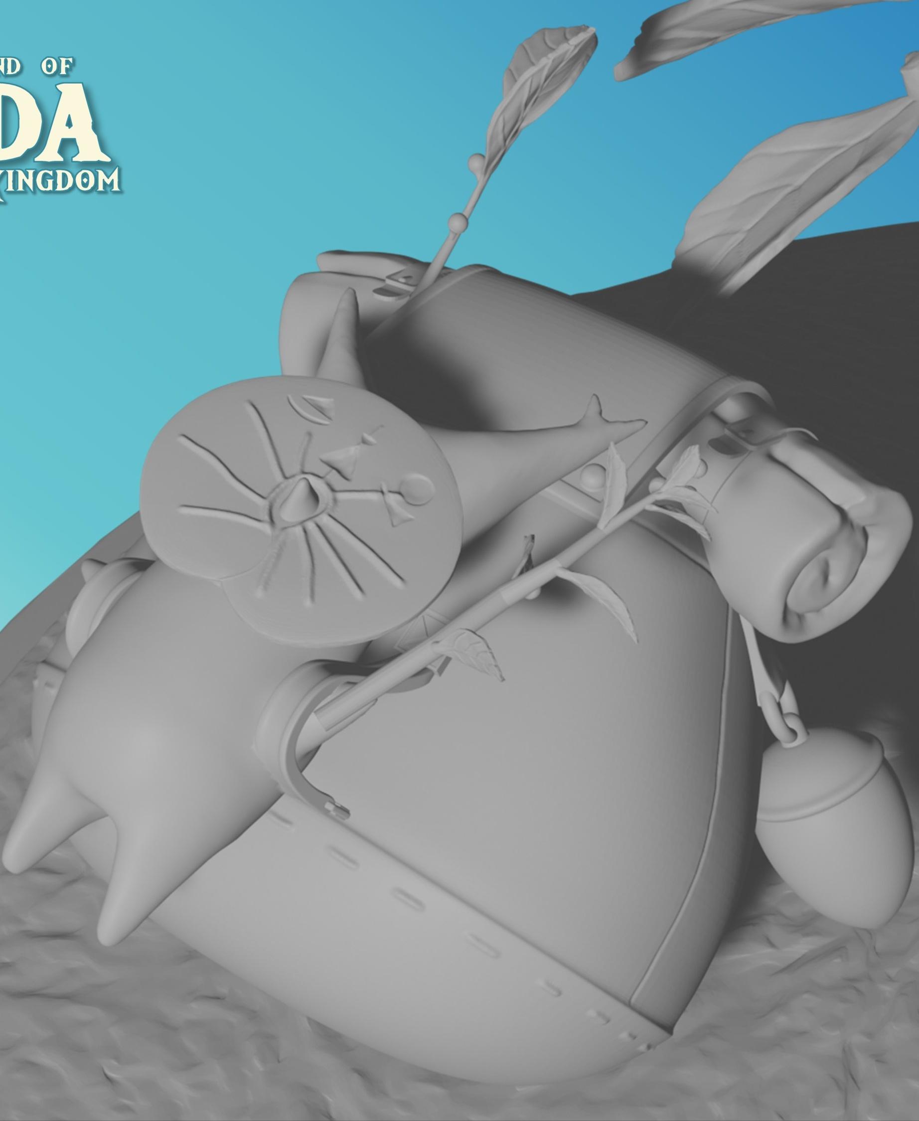 Korok Diorama - Zelda Tears of the Kingdom 3d model