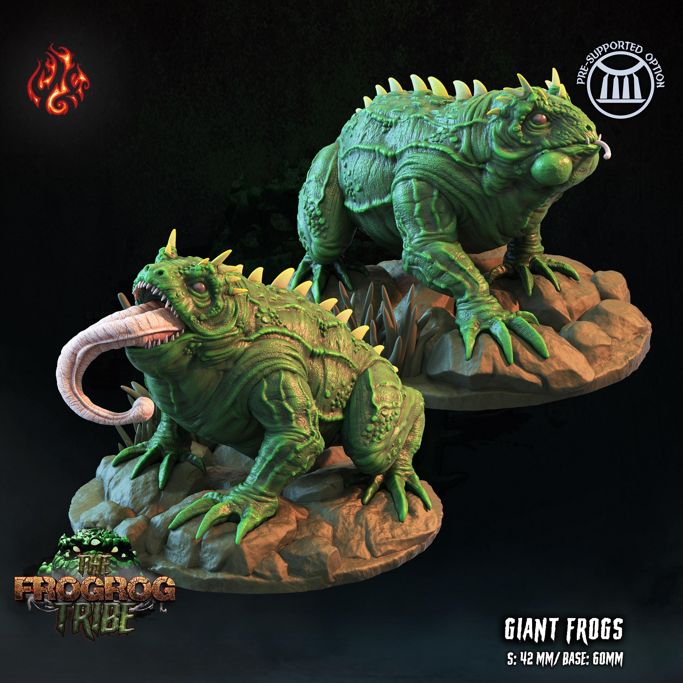 Giant Frogs 3d model