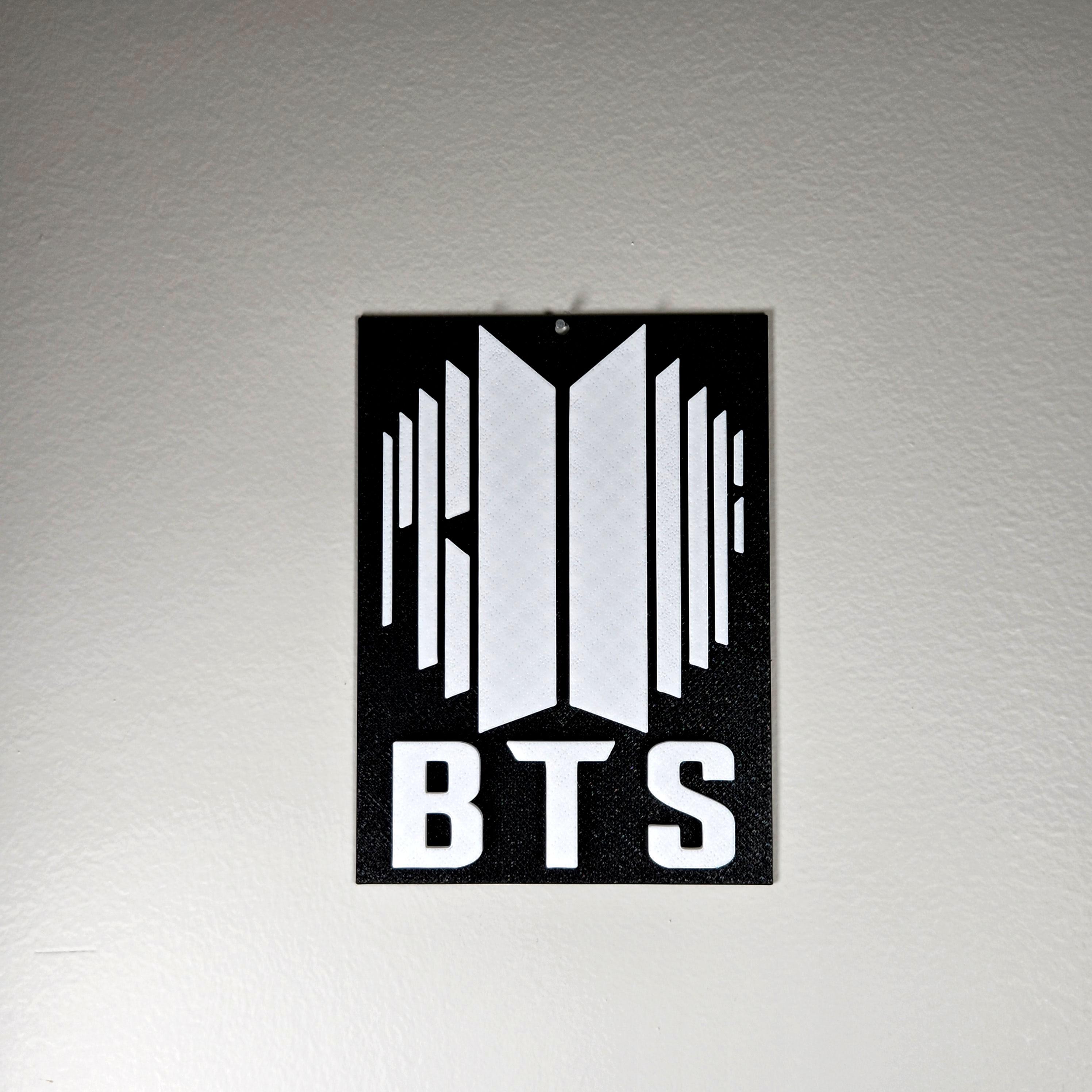 BTS Wall Art 3d model