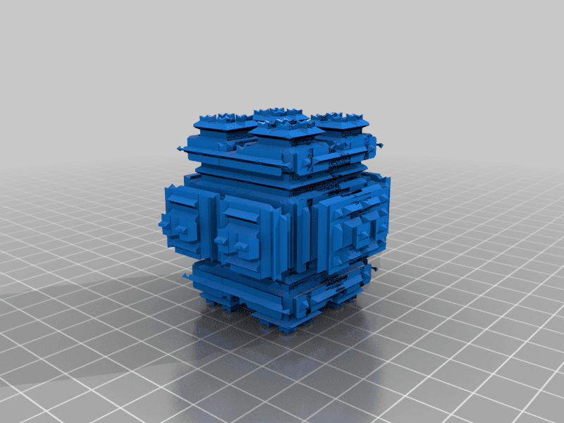 HILBERT cube 3d model