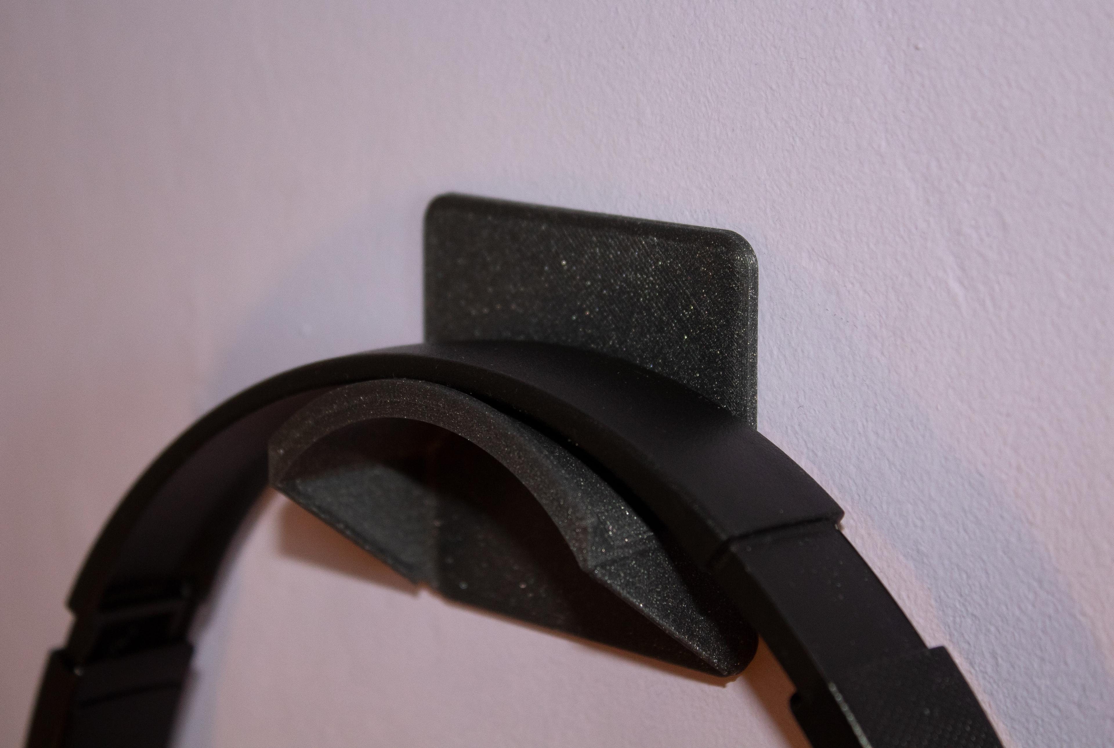 Headphones wall hanger 3d model