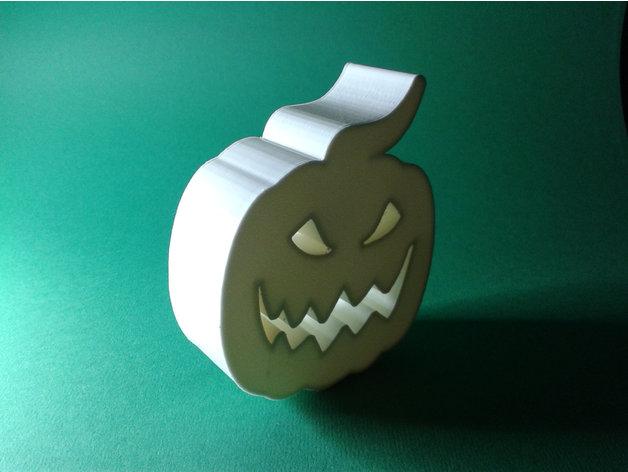 Halloween Pumpkin nestable box (v1) 3d model