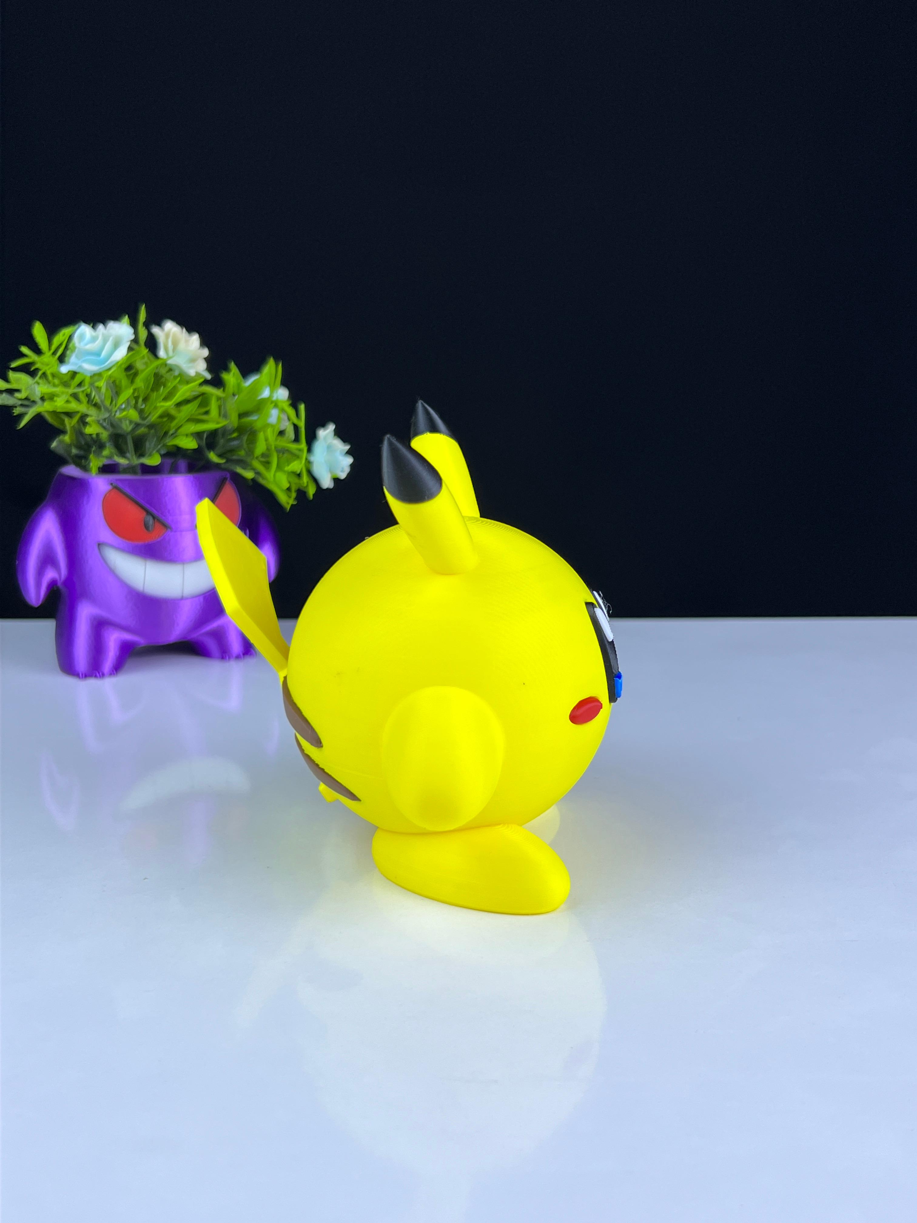 Kirby pikachu - Multipart 3d model