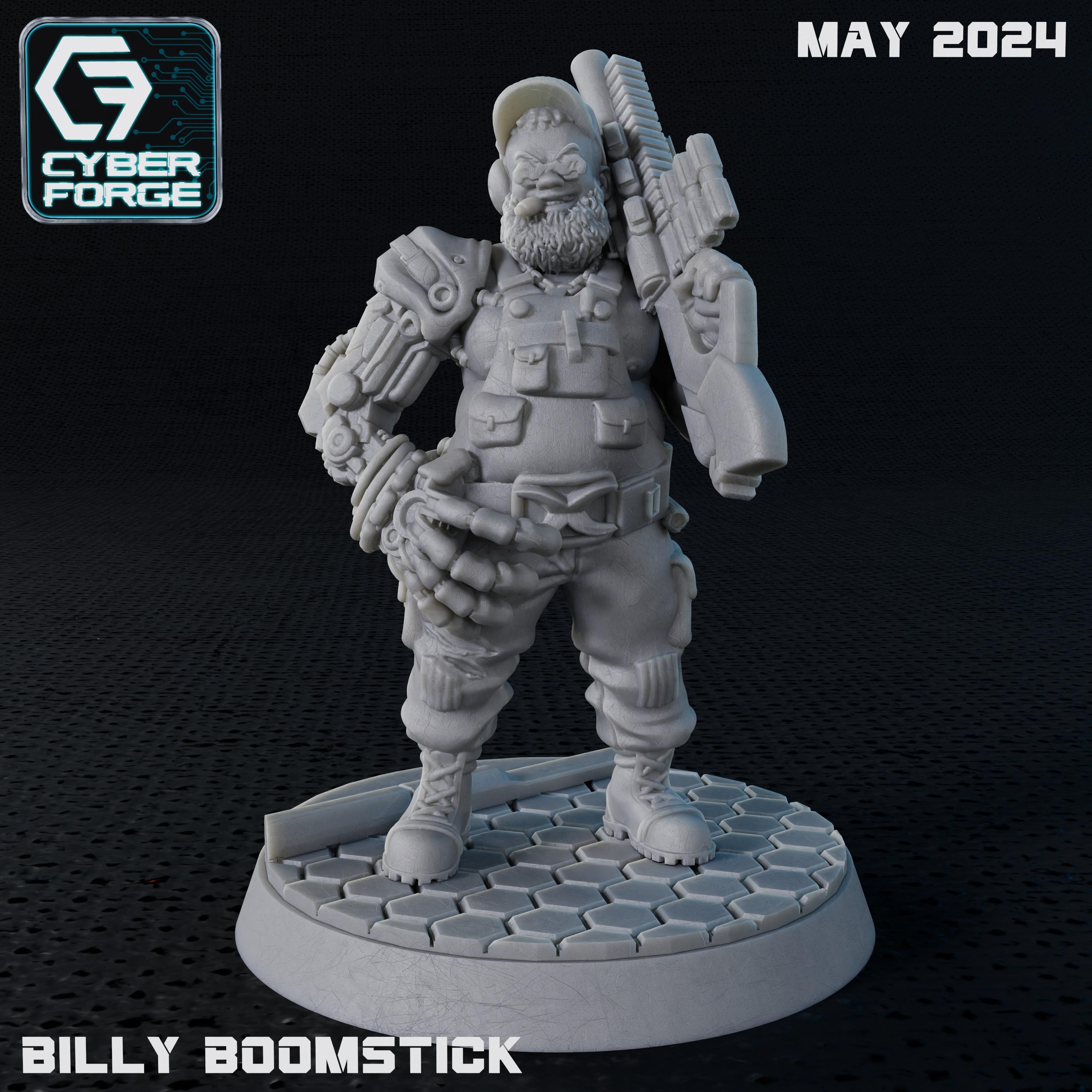 Billy Boomstick 3d model