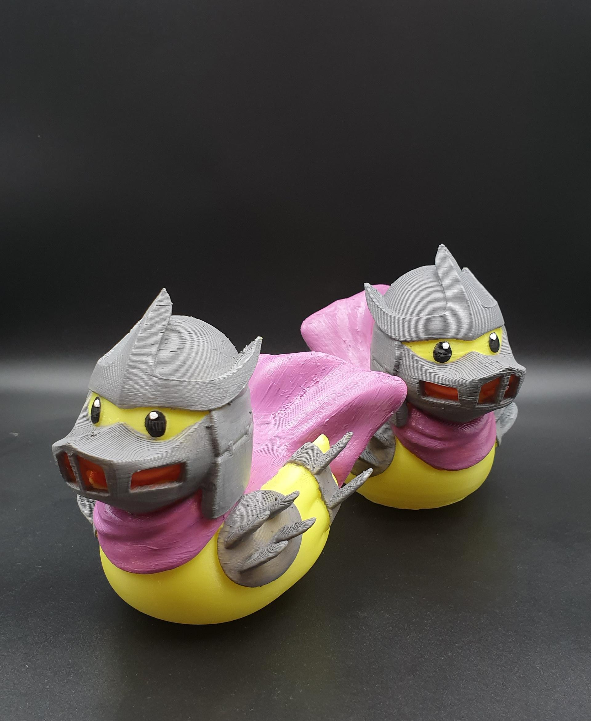 Shredder -TMNT Rubber Duckie - Rubber Duck Shredder - TMNT - 3d model