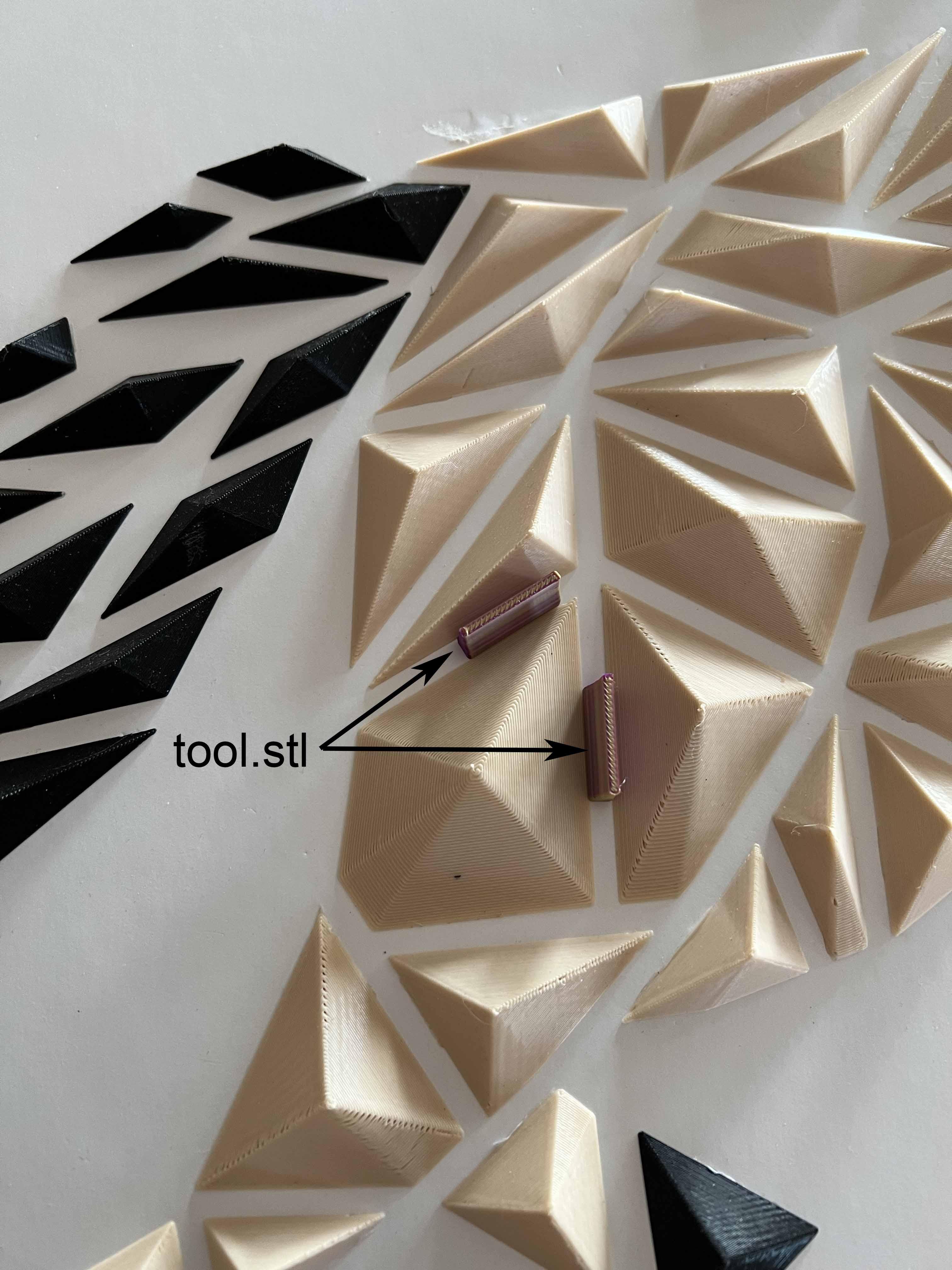 “Staffy-AmStaff style” - Geometric dog wall art  3d model