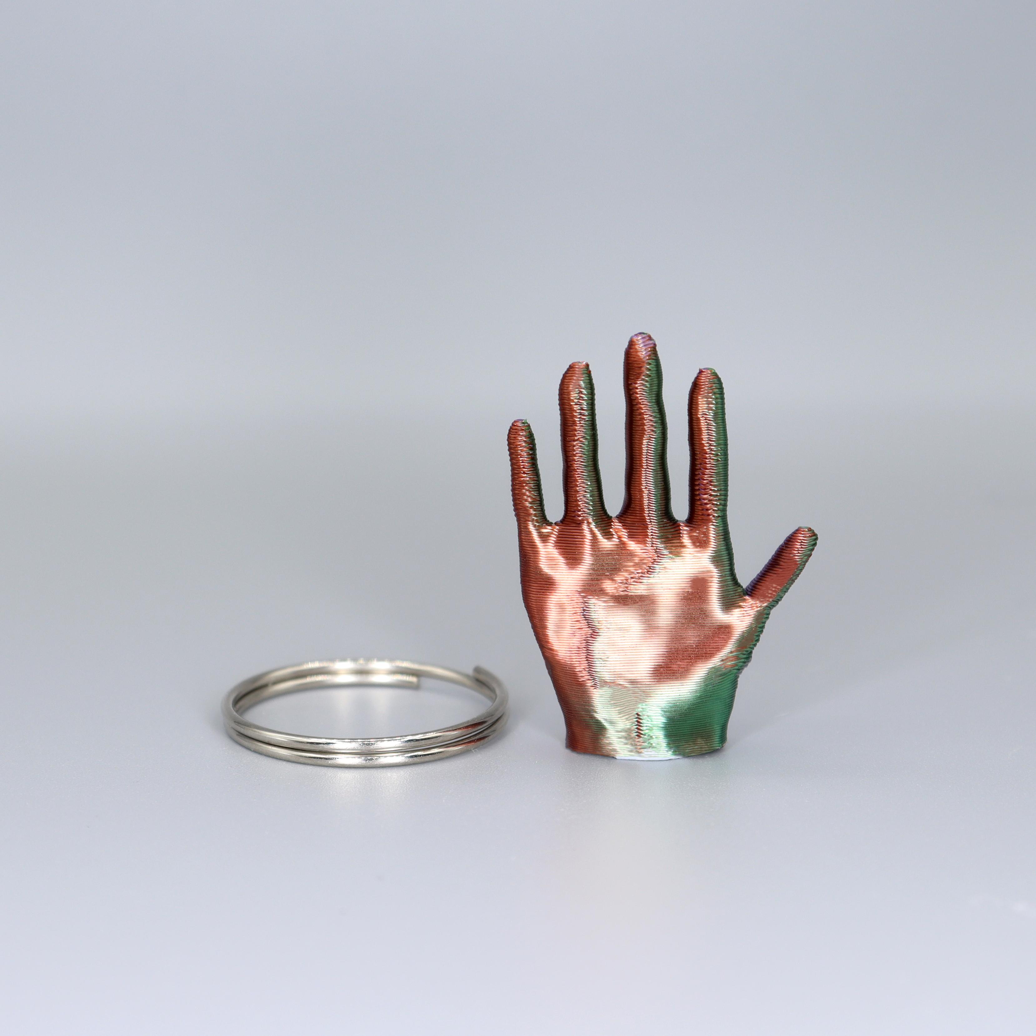 Hand keychains 3d model