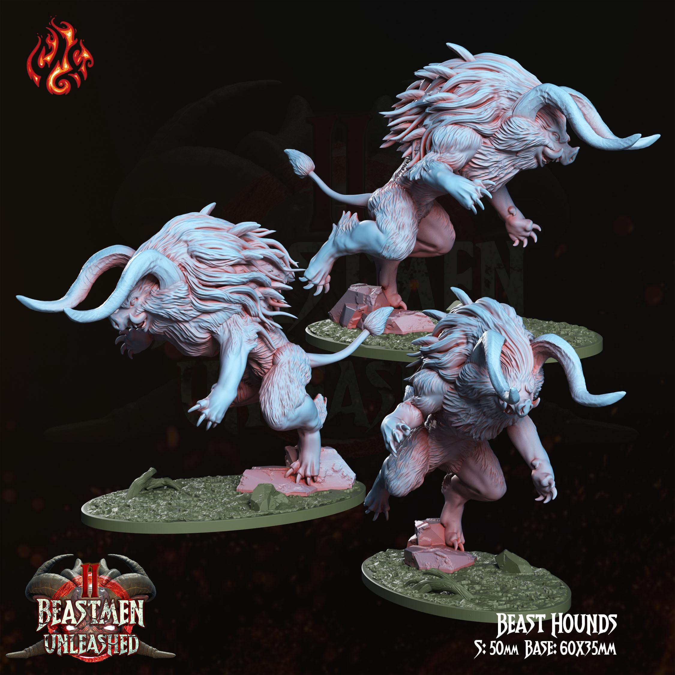 Beast Hounds 3d model
