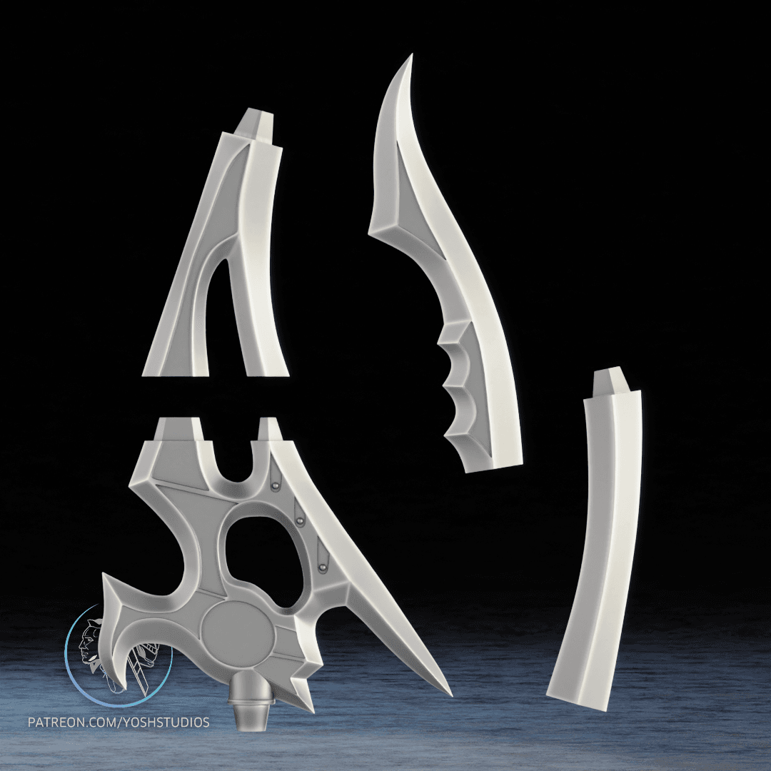 Sengoku Blade of Darkness 3D Printer File STL 3d model