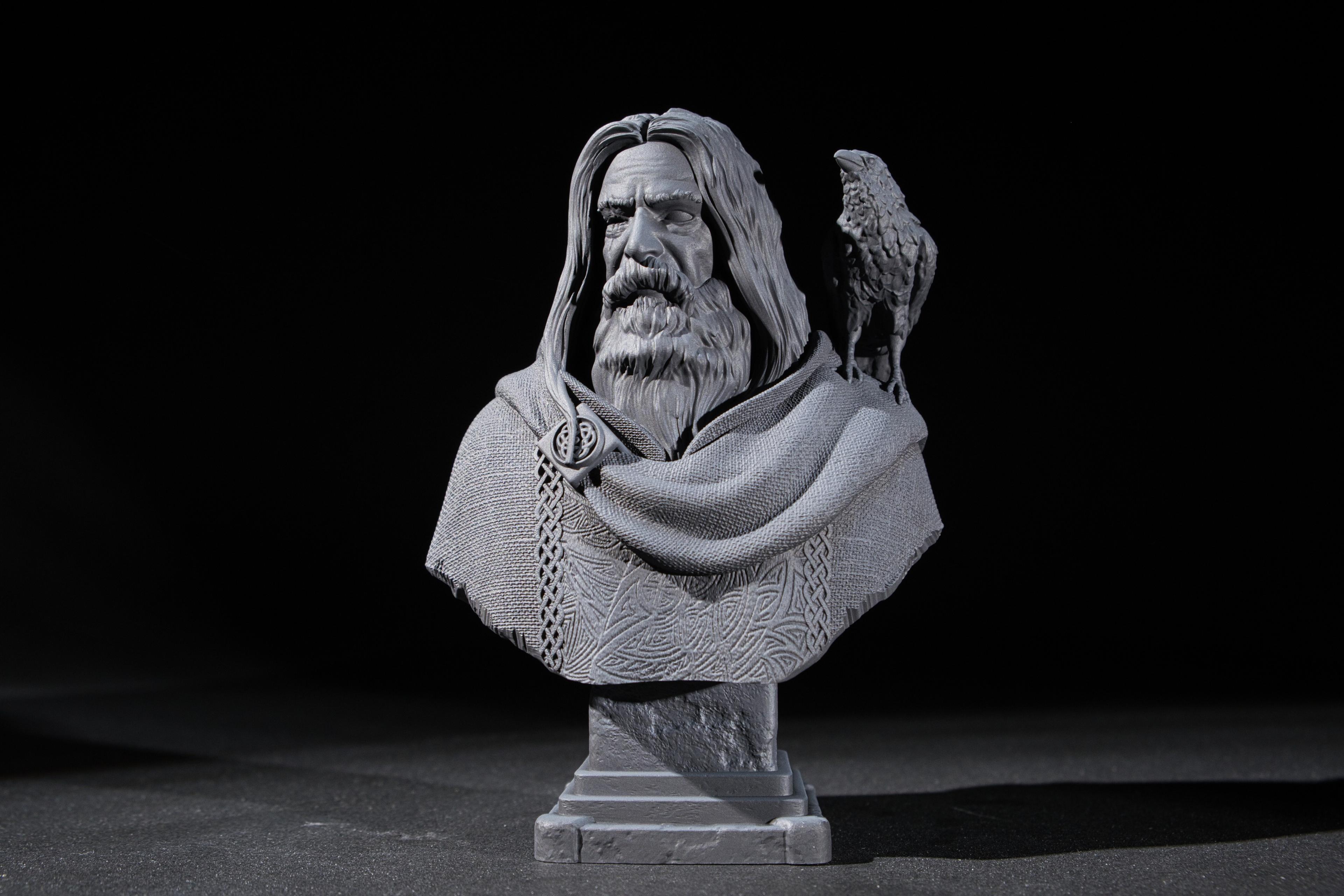 Odin Bust (Pre Supported) 3d model