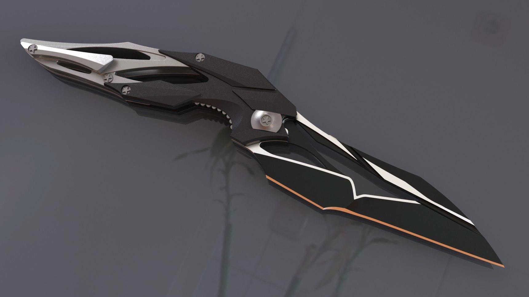 Clasp Knife 3d model