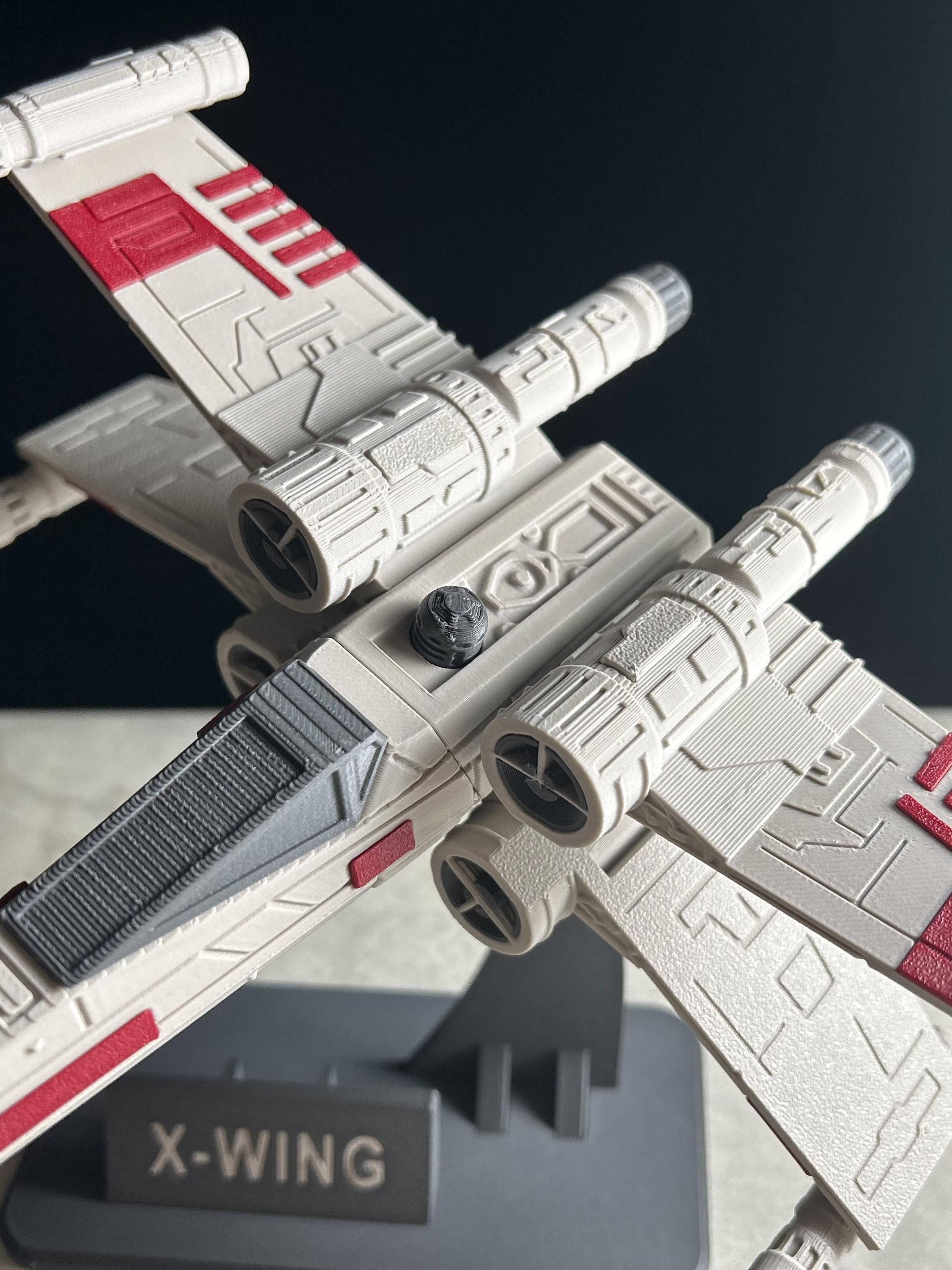 X-Wing Kit (No Support, No AMS, No Glue) 3d model