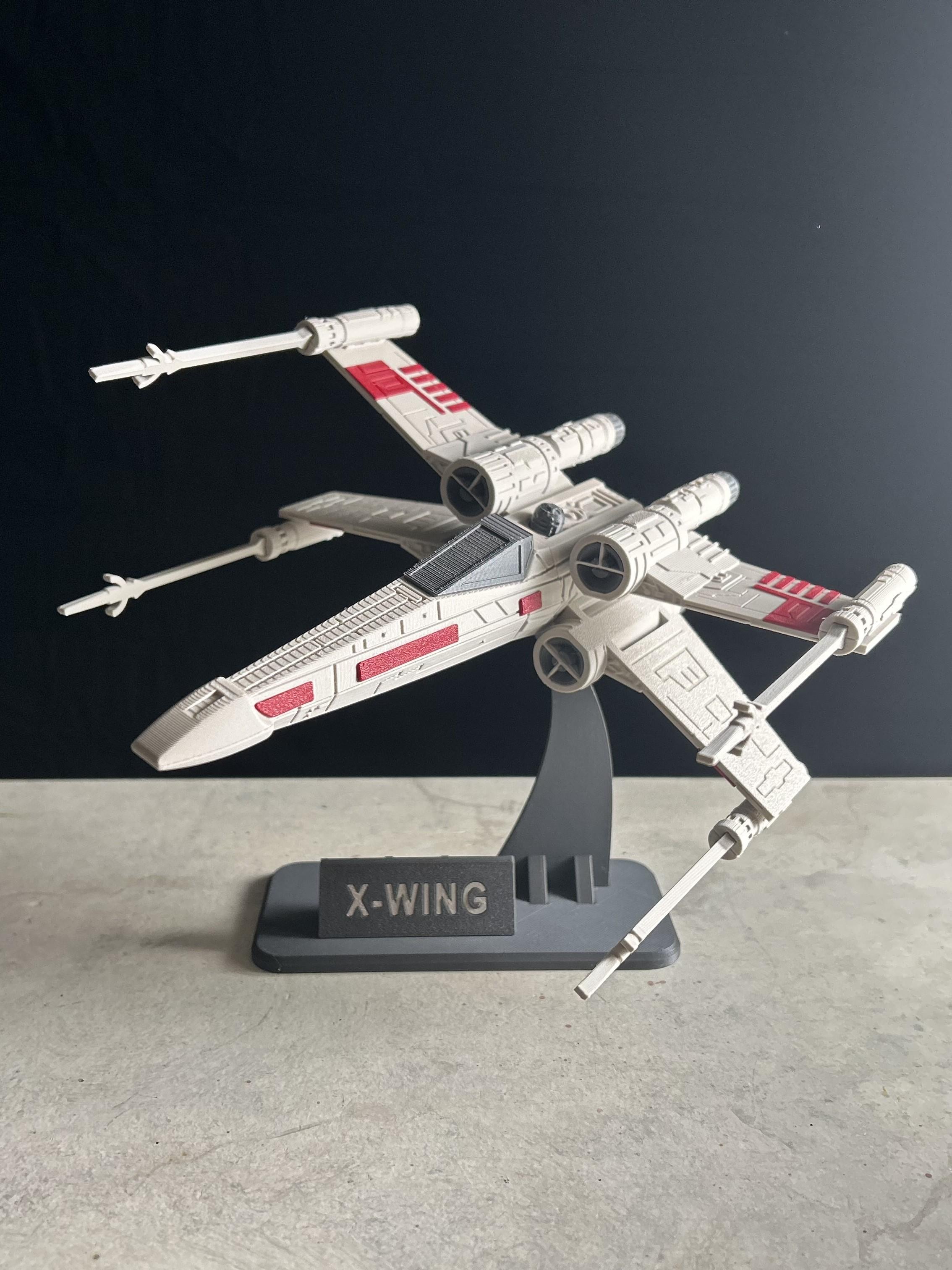 X-Wing Kit (No Support, No AMS, No Glue) 3d model