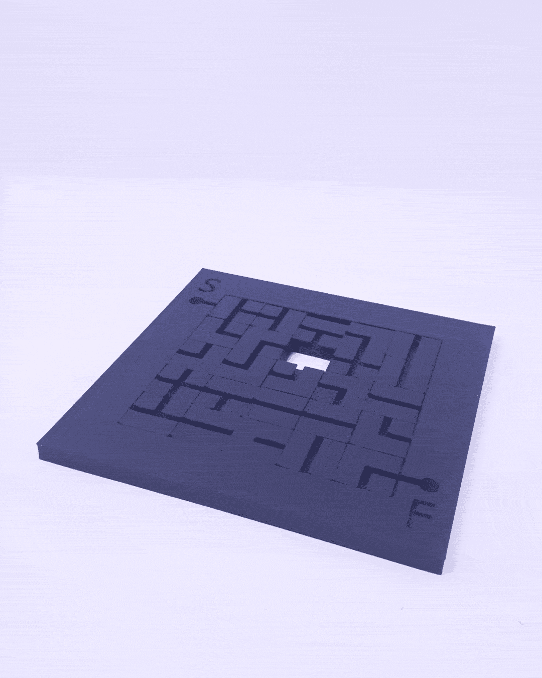 Slider Maze puzzle nr 9. 3d model