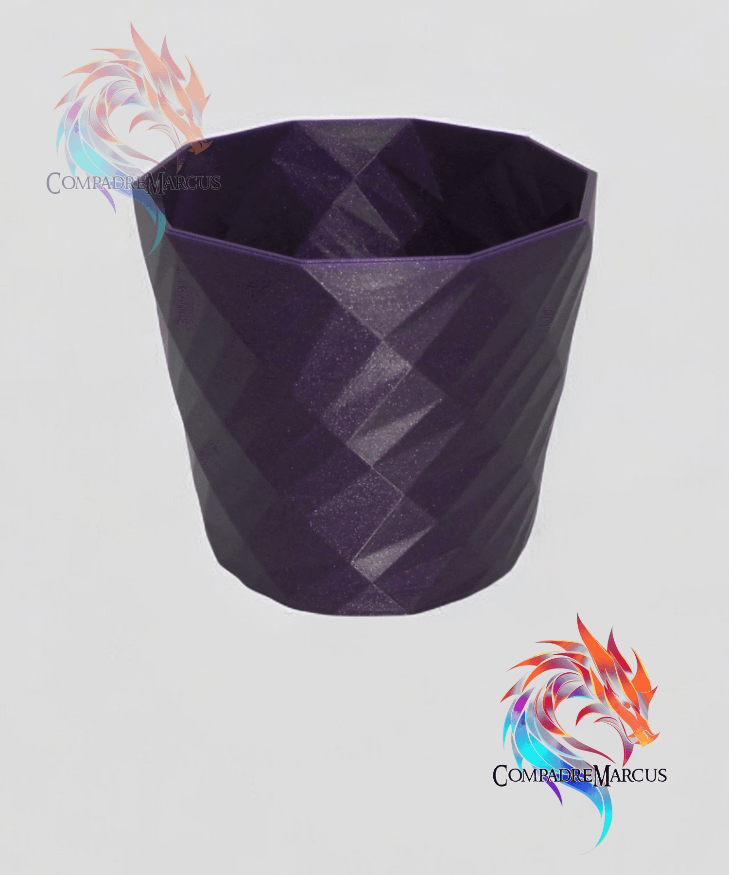 Decorative Polygon Planter / no supports / 3mf included 3d model