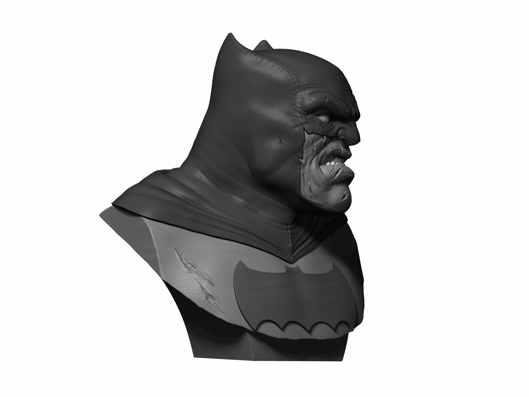 Batman Bust 3d model