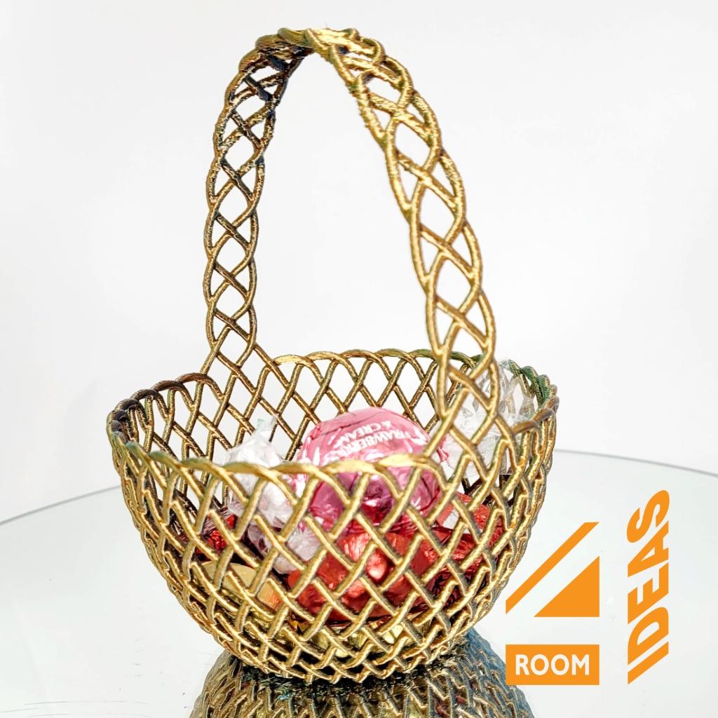 Woven Basket - Tall 3d model