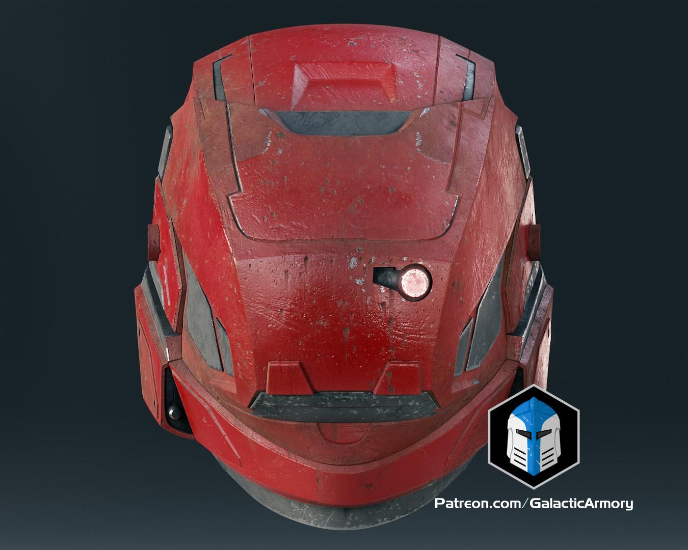 Halo Reach Gungnir Helmet - 3D Print Files 3d model