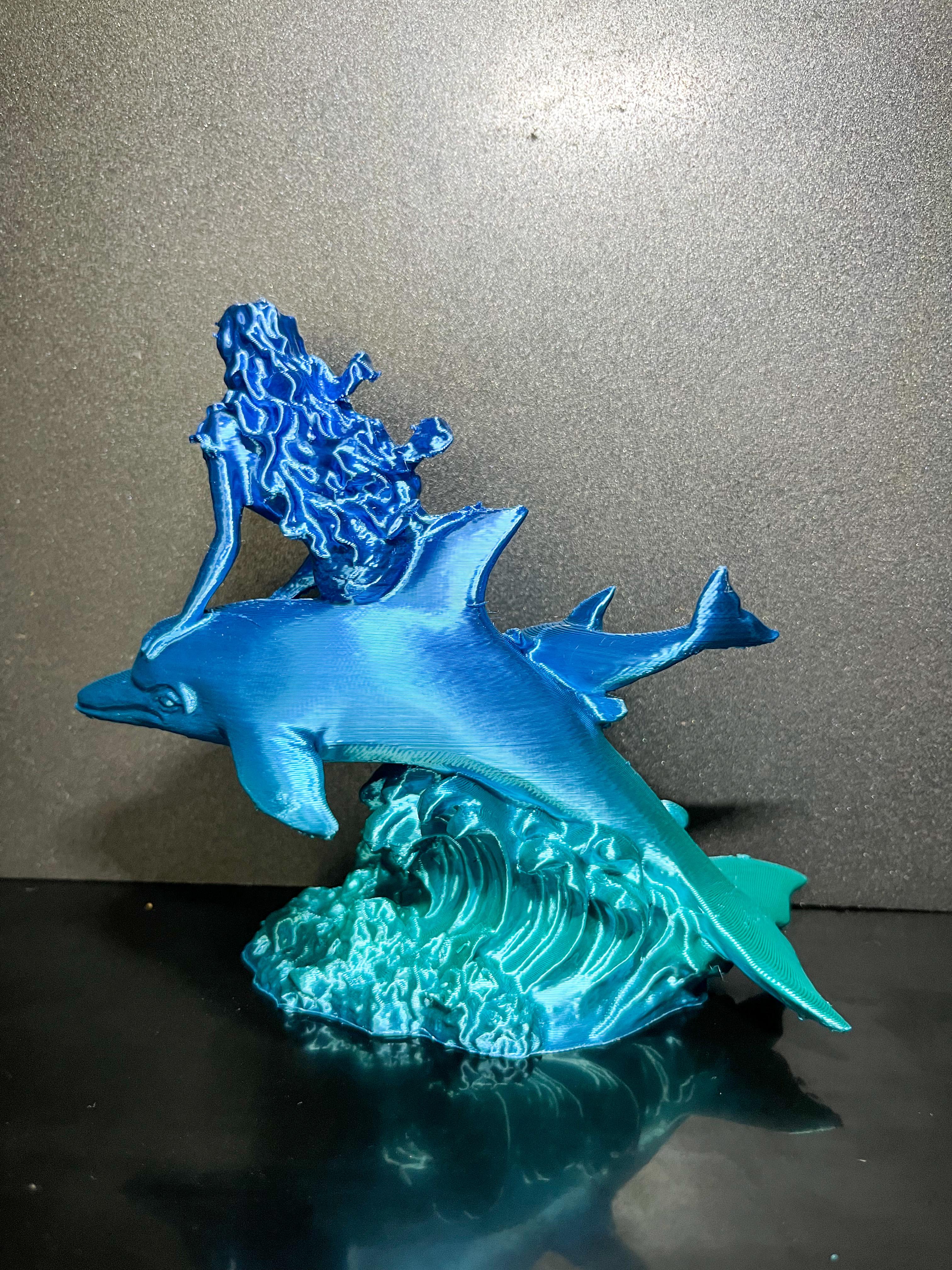 Dolphin Mermaid 3d model