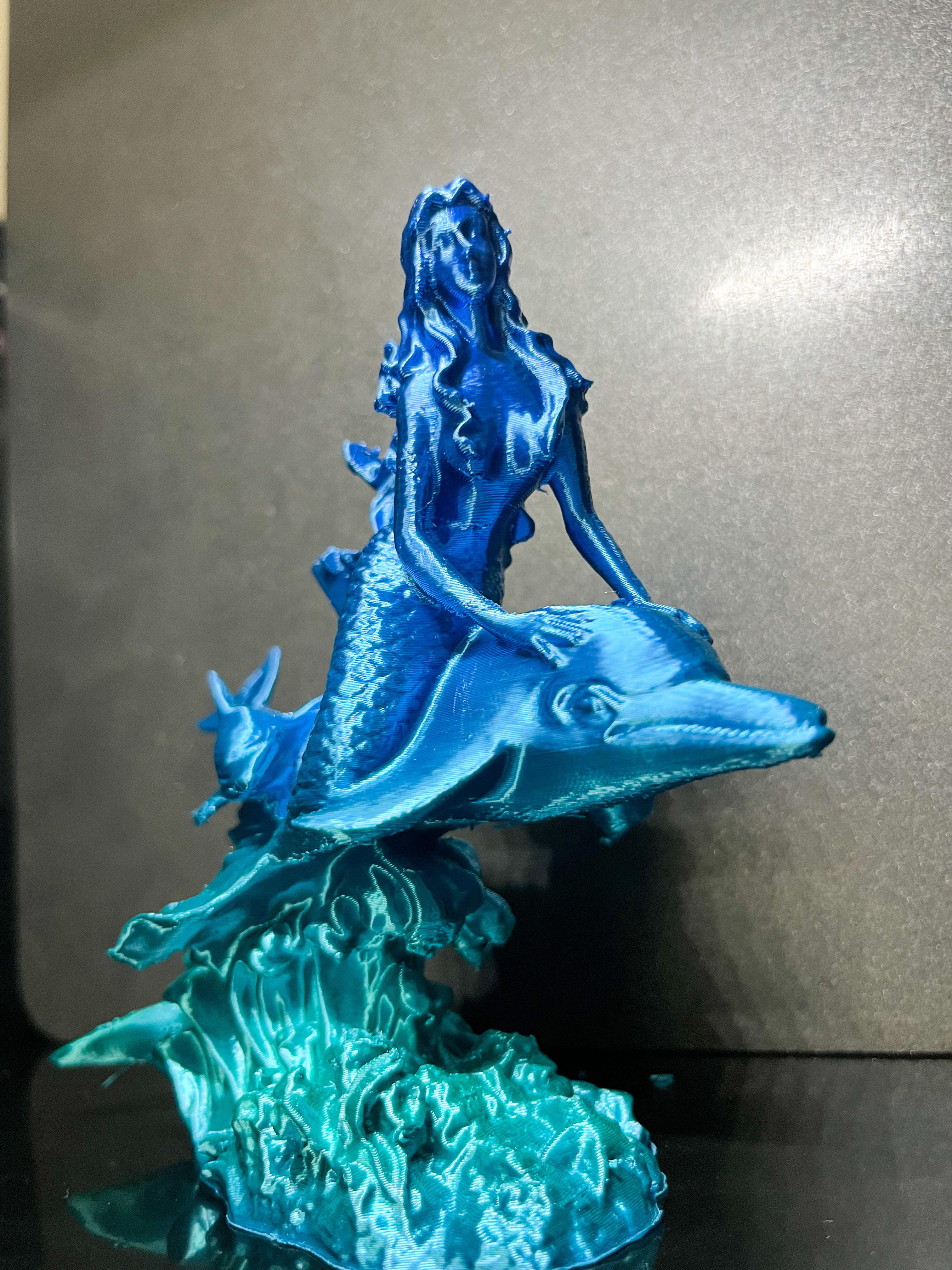 Dolphin Mermaid 3d model