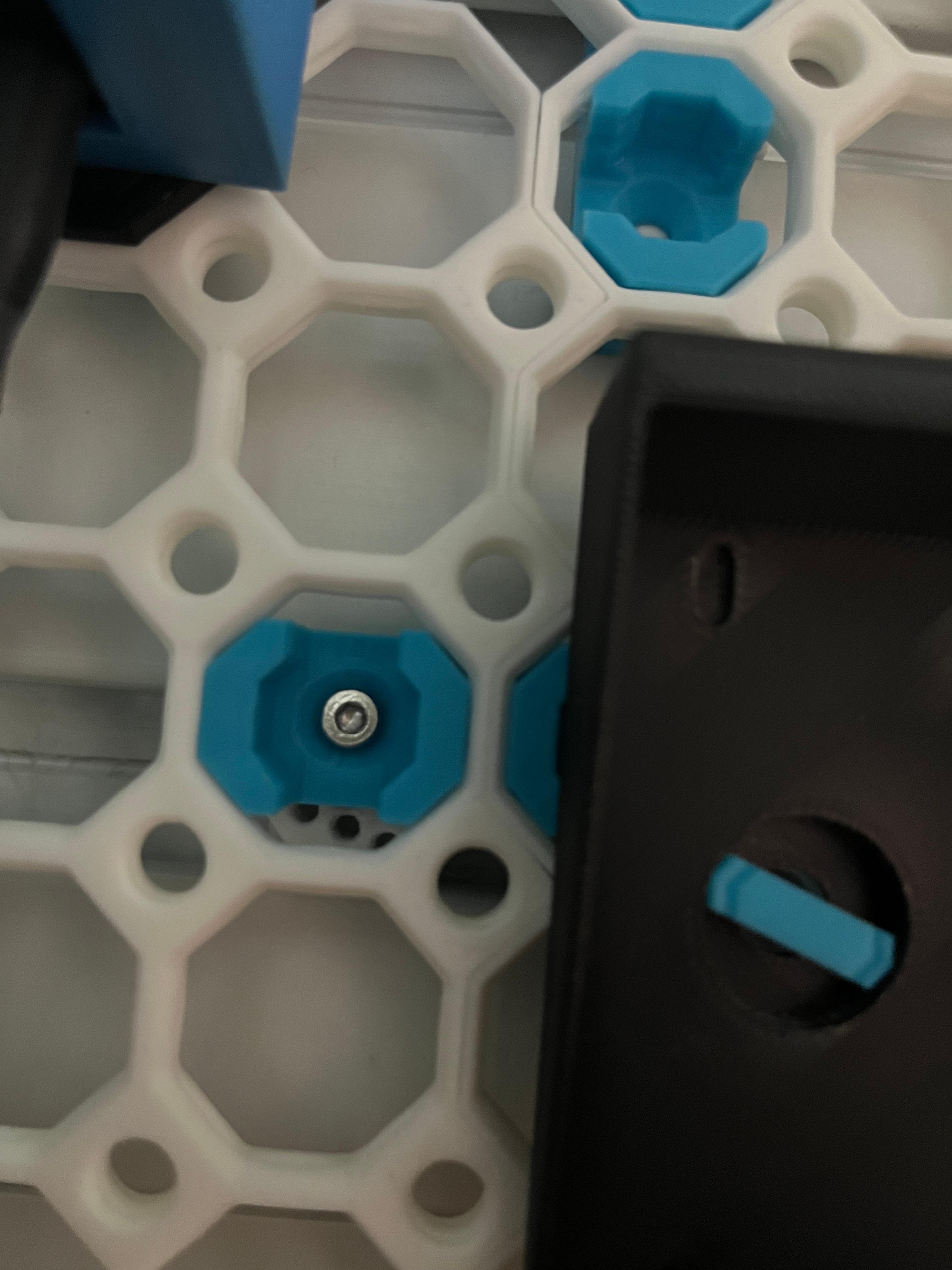 Gladiator GearTrack or GearWall Multiboard Honeycomb Storage Wall Adapter 3d model