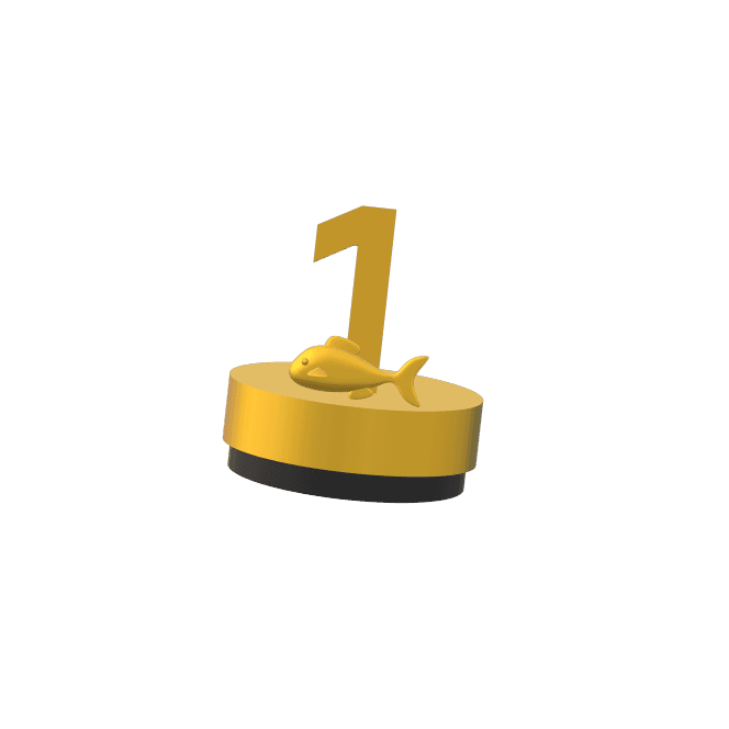 1st Trophy 3d model