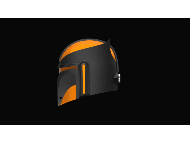 Senna Wren - Post Imperial Custom Helmet 3d model