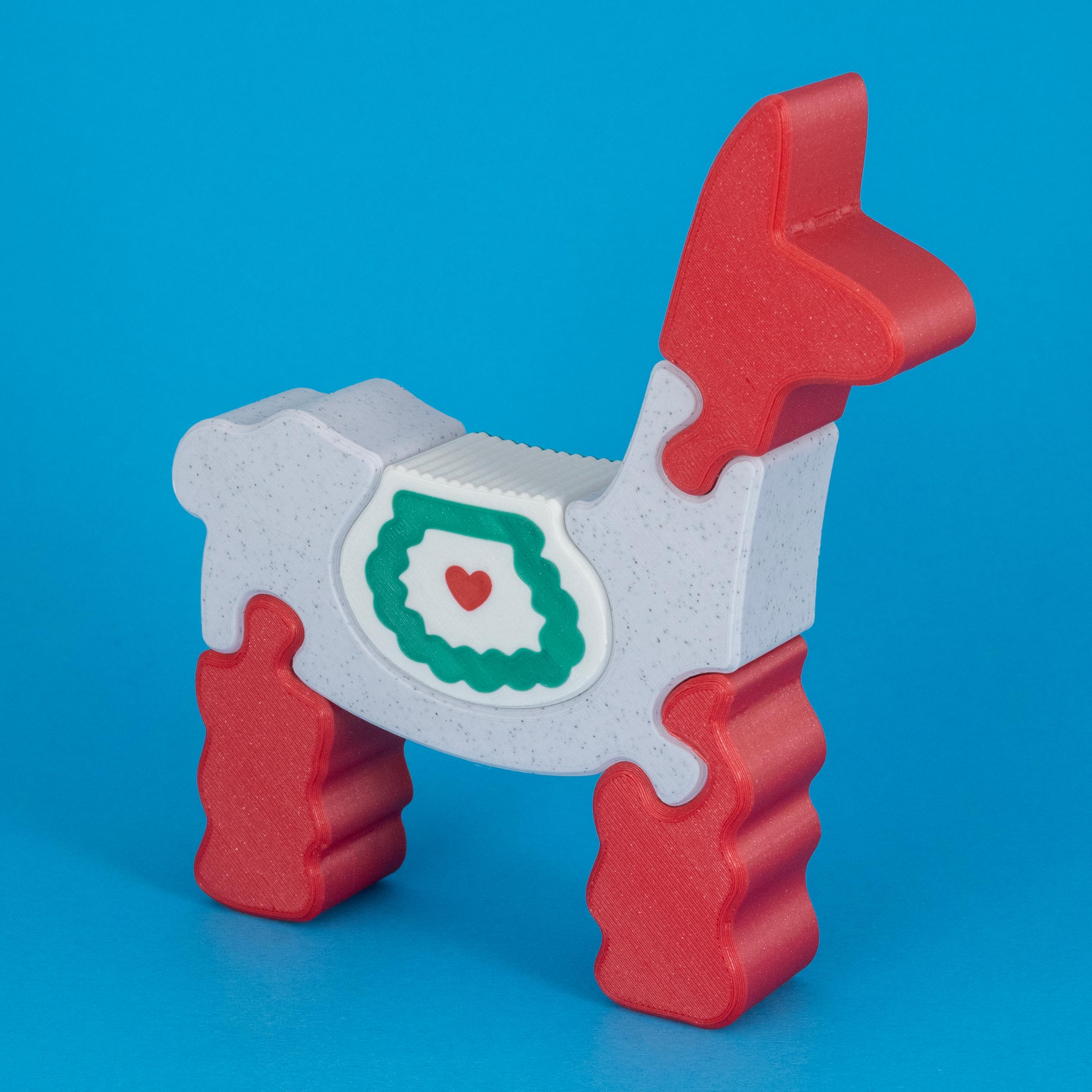 Llama Puzzle (Small) 3d model