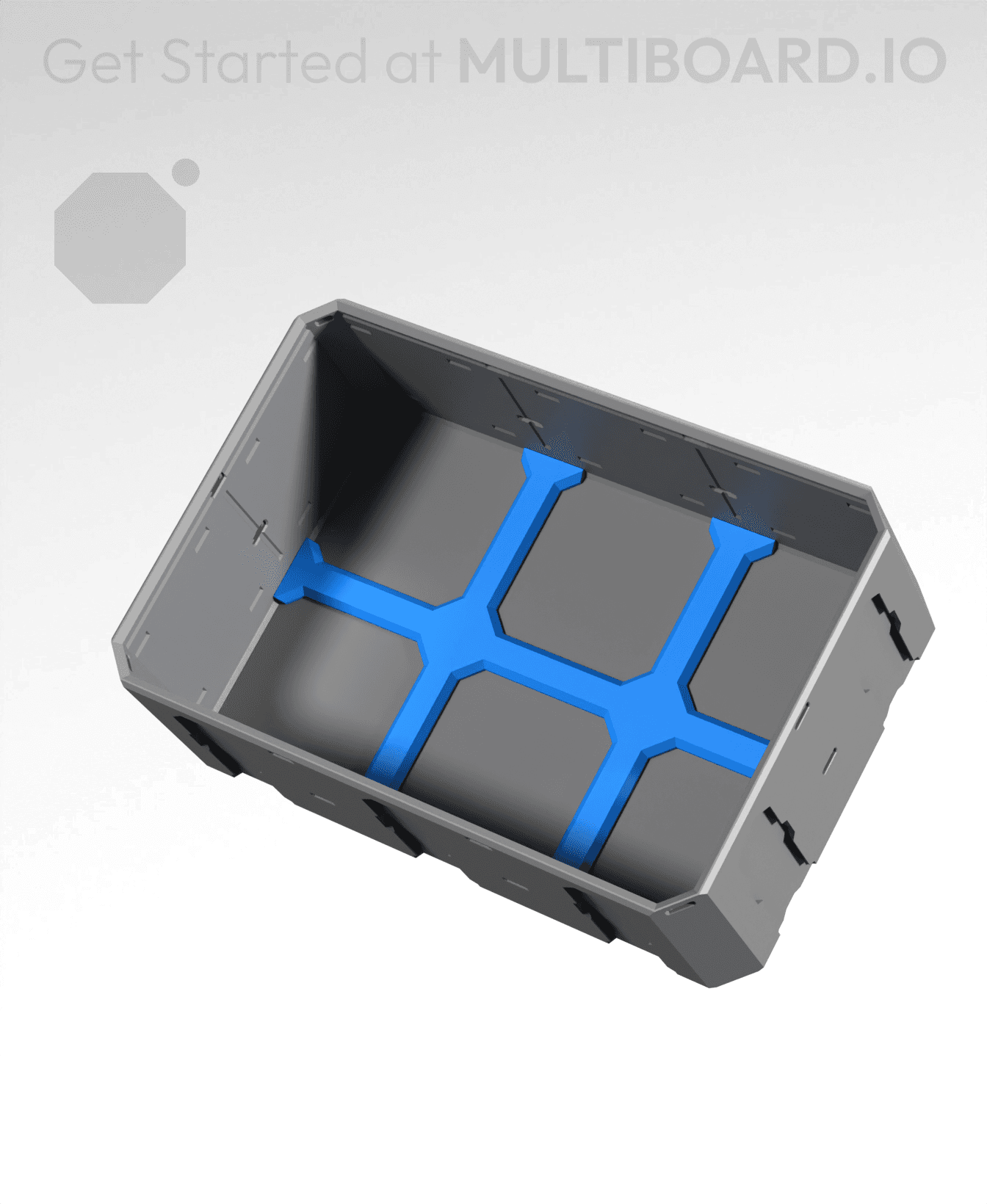 3x2 - Multibin Insert Panel 3d model