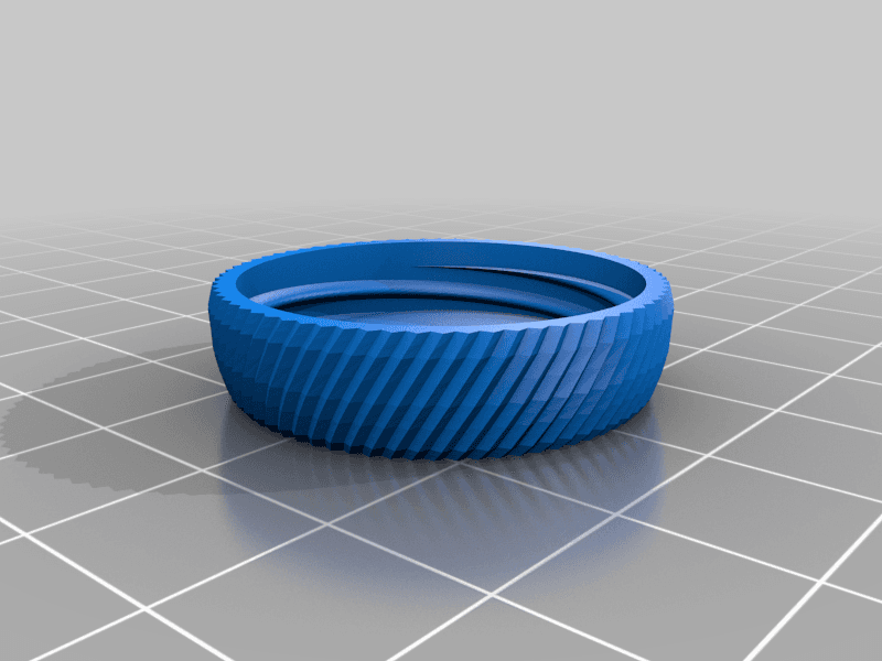 Box Knurled 3d model