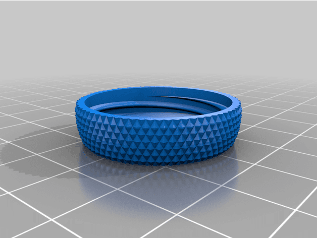 Box Knurled 3d model