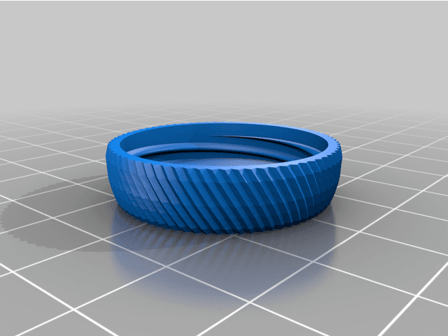 Box Knurled 3d model