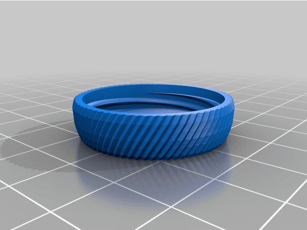 Box Knurled 3d model