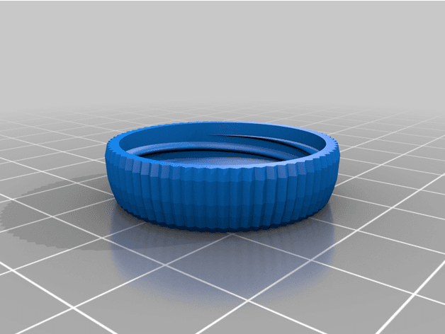 Box Knurled 3d model