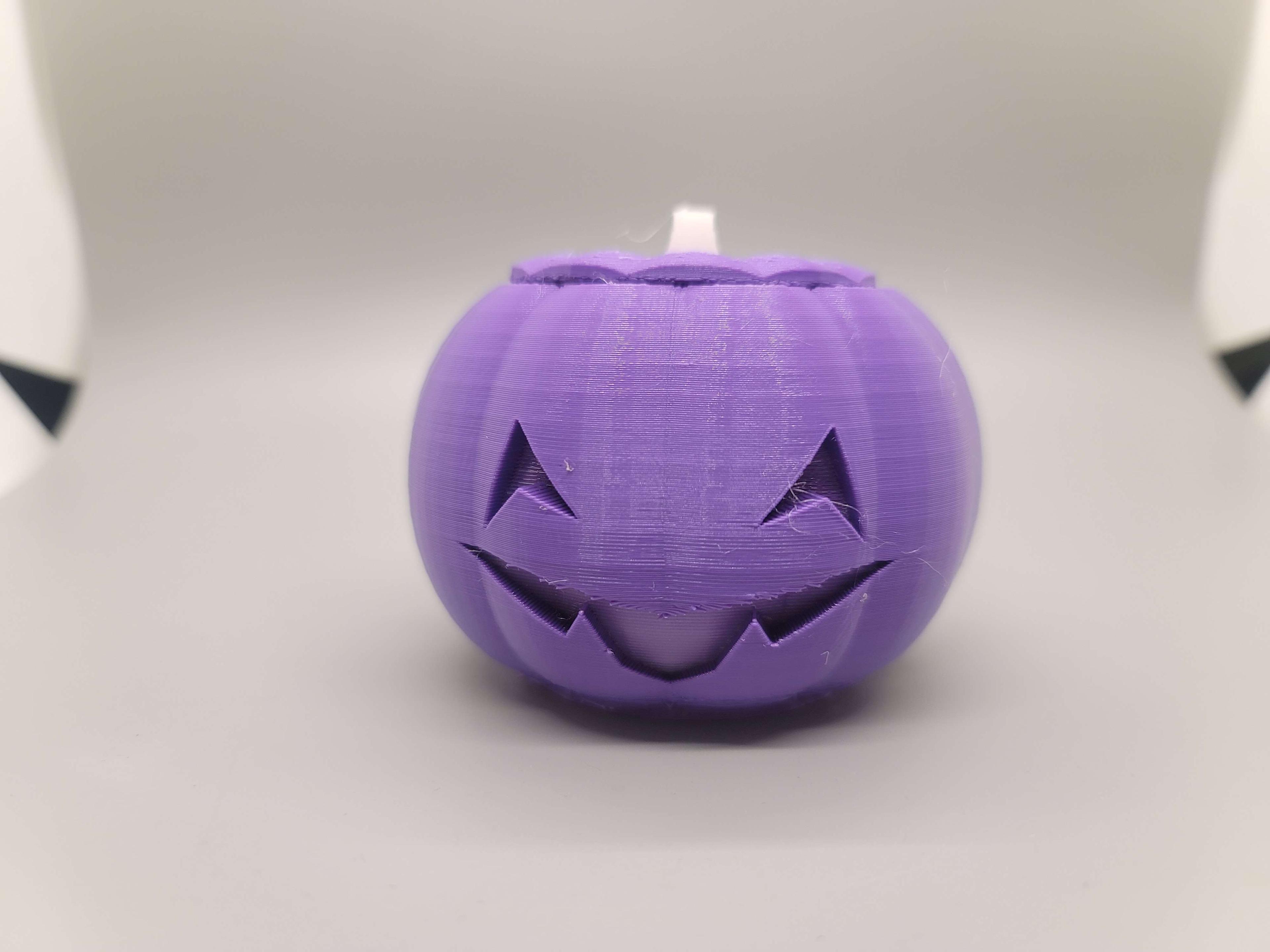 FHW Pumpkin Electric tea light holder  3d model