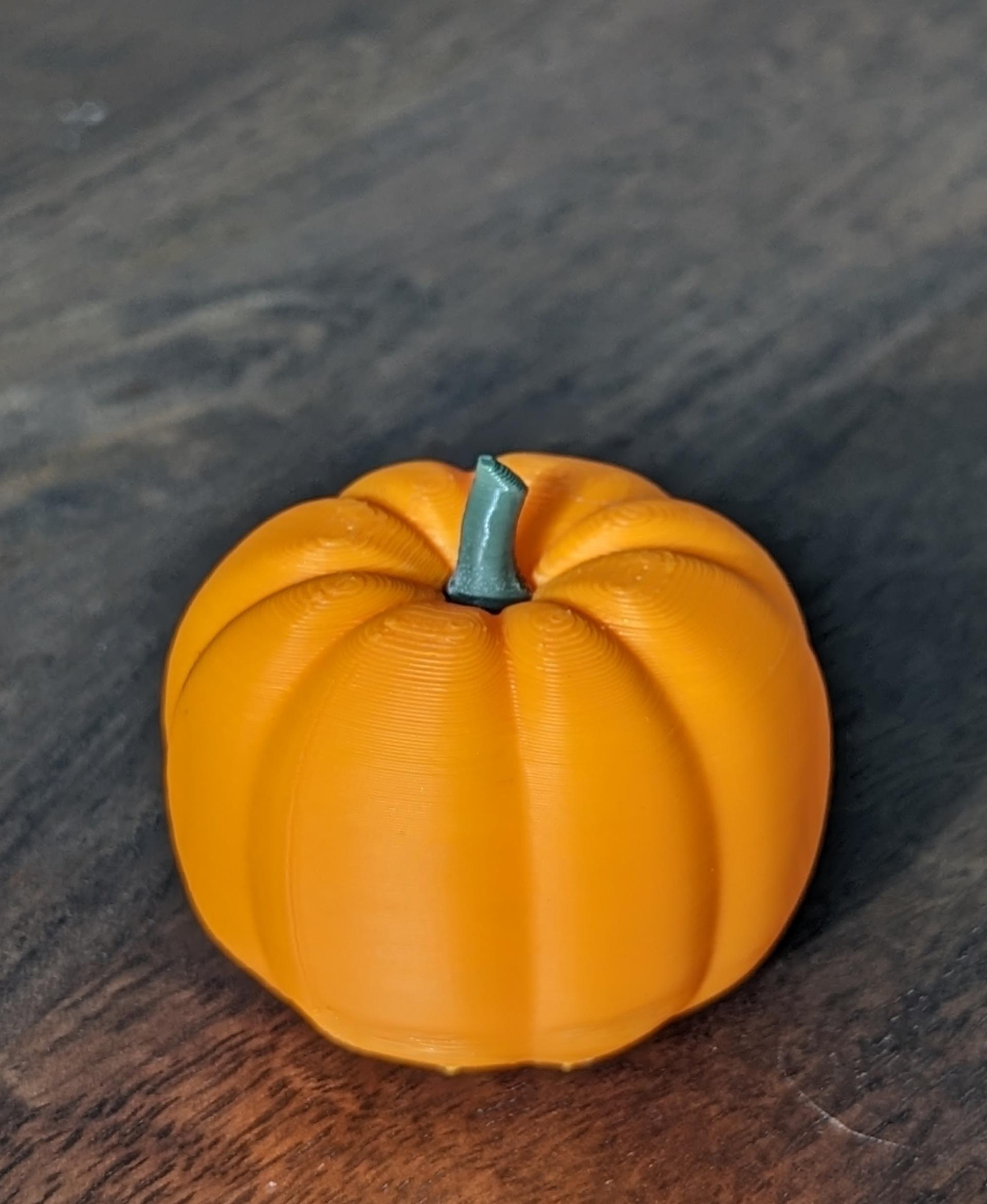 Pumpkin - Great little pumpkin decoration! - 3d model