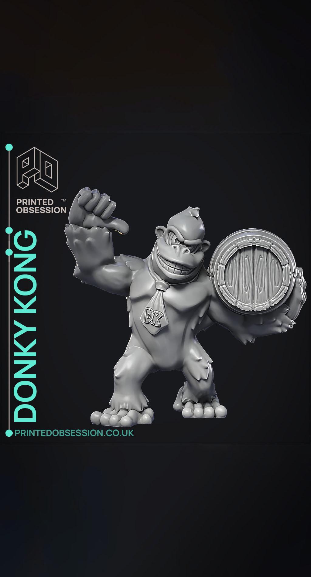 Donkey Kong - Super Mario Movie - Fan Art 3d model