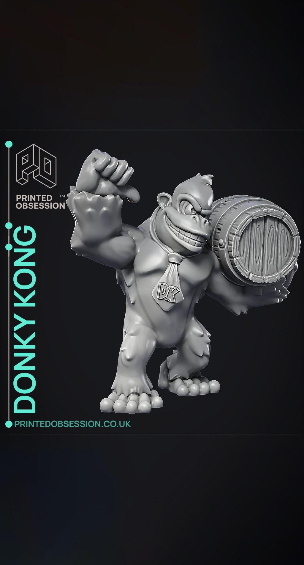 Donkey Kong - Super Mario Movie - Fan Art 3d model