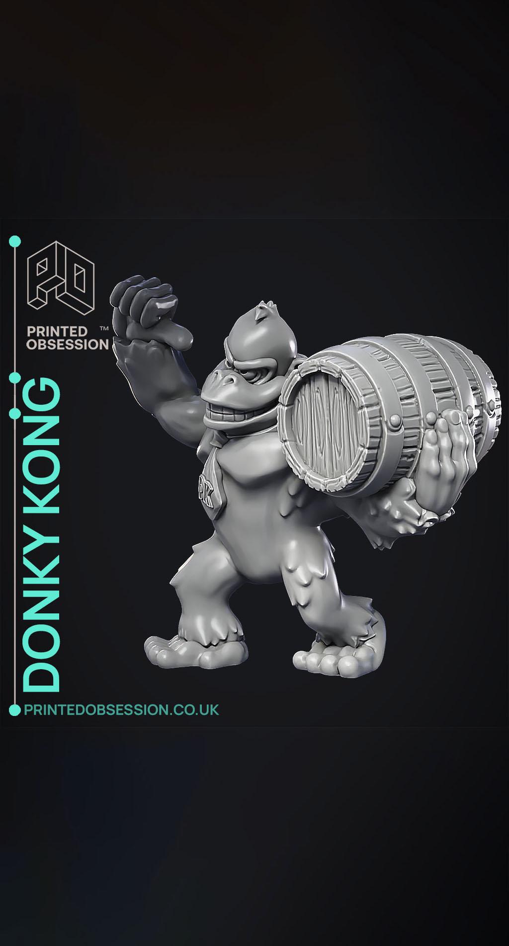 Donkey Kong - Super Mario Movie - Fan Art 3d model