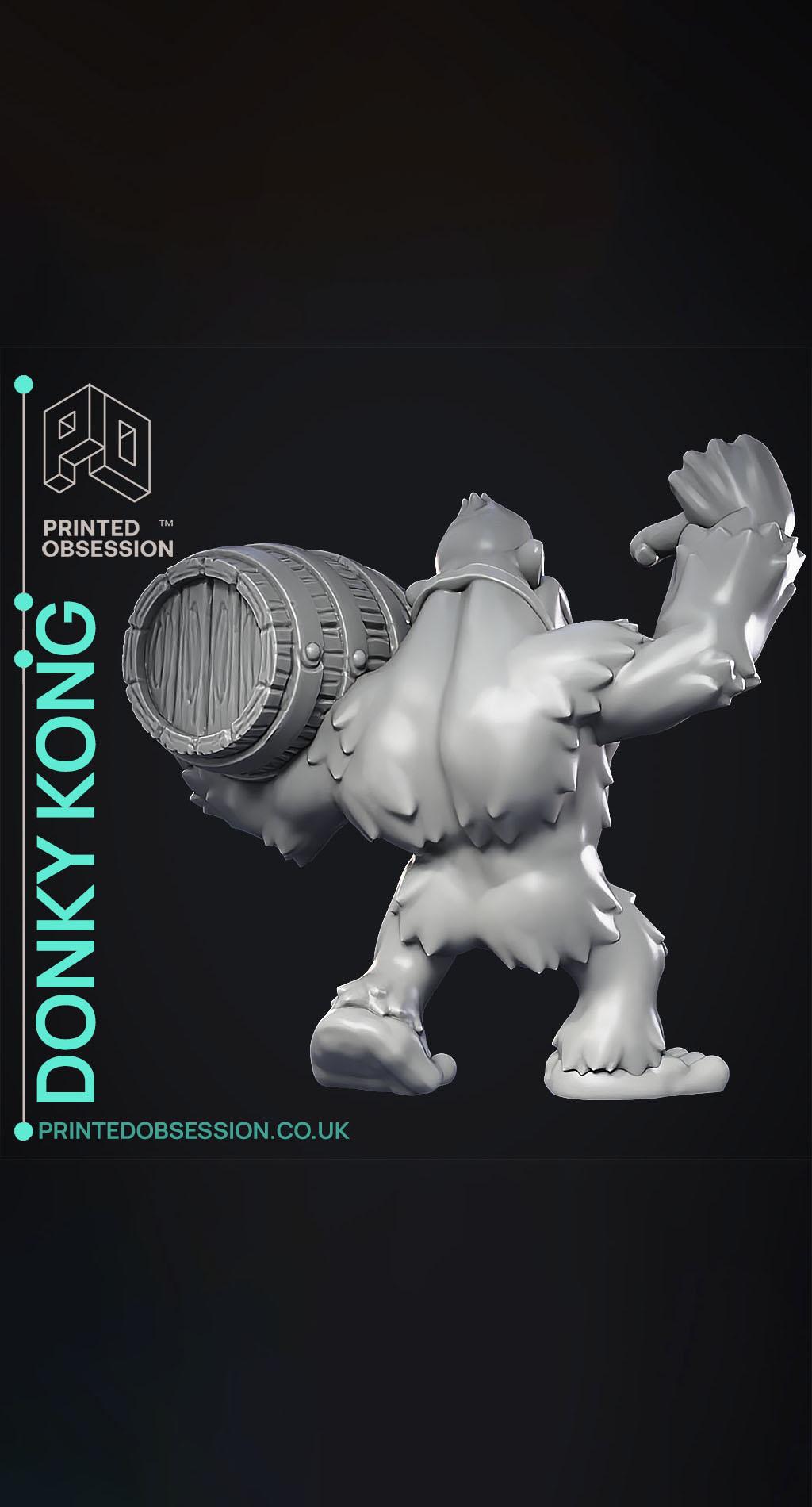 Donkey Kong - Super Mario Movie - Fan Art 3d model