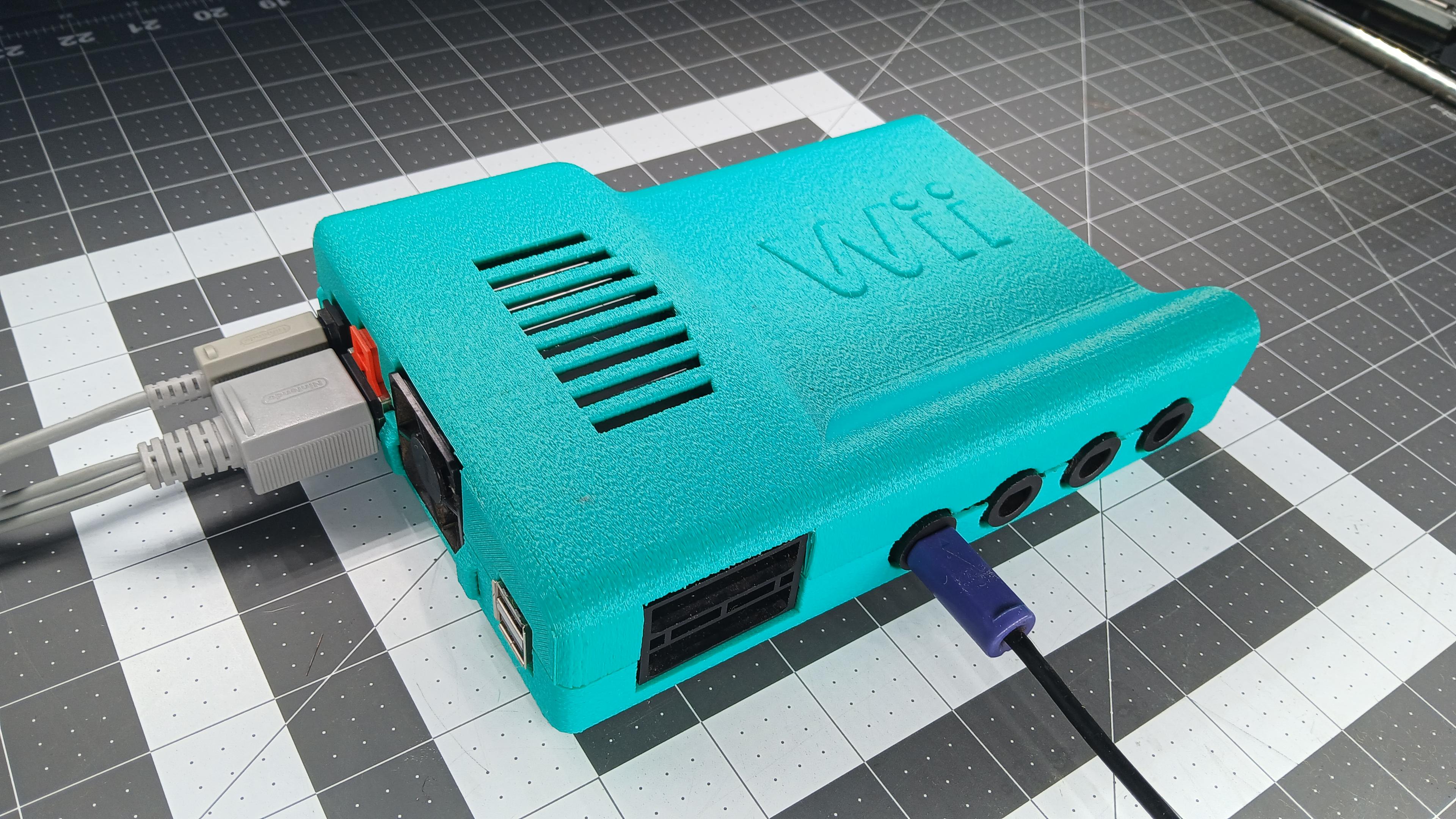 Homebrew Wii Case 3d model