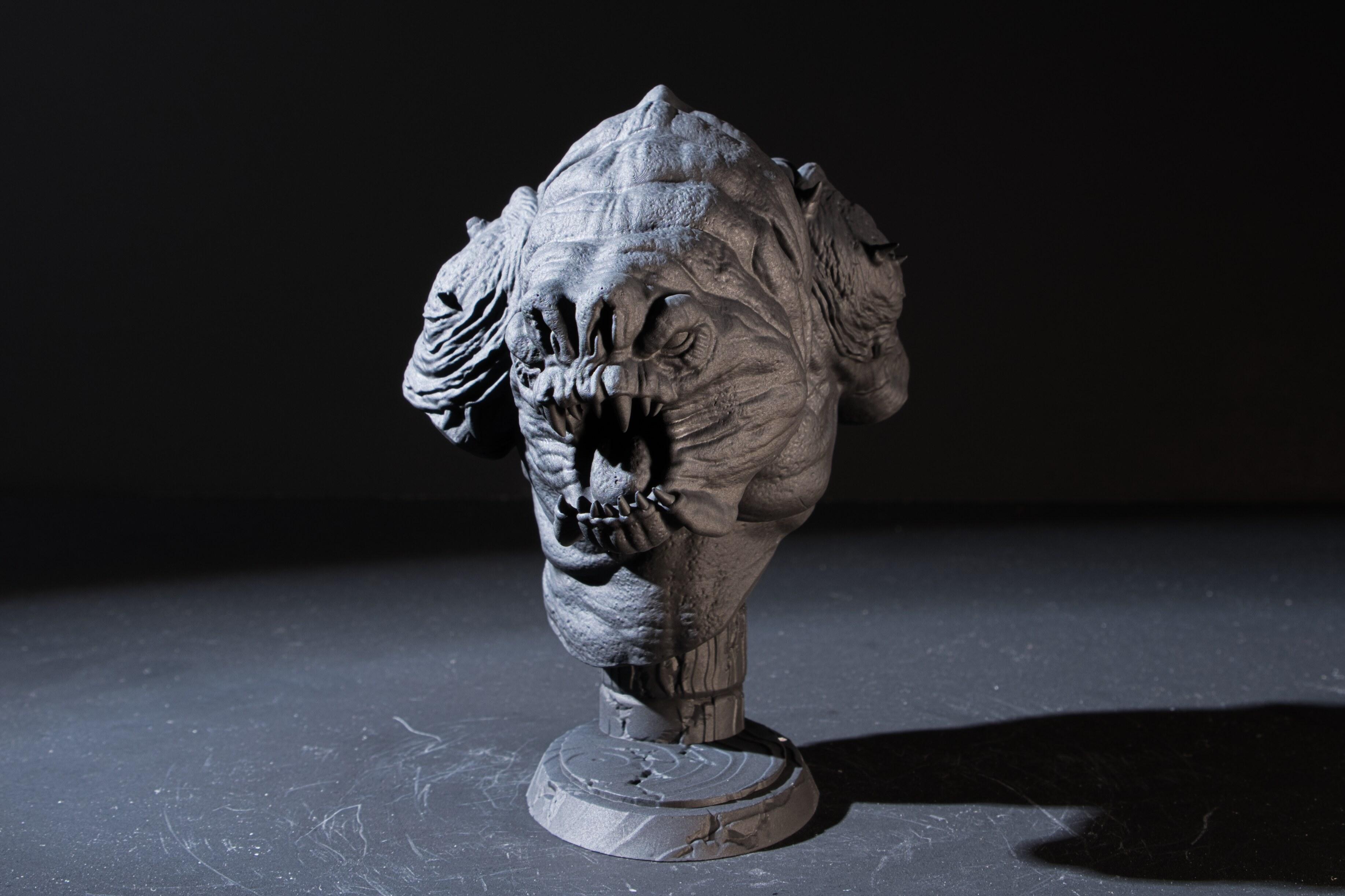 Rancor_Bust (Pre-Supported) 3d model