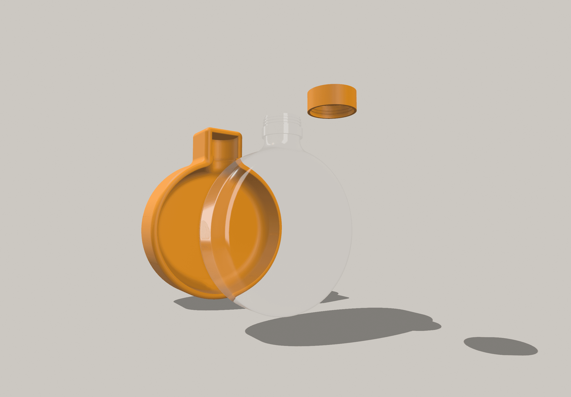 Dog bottle.stl 3d model