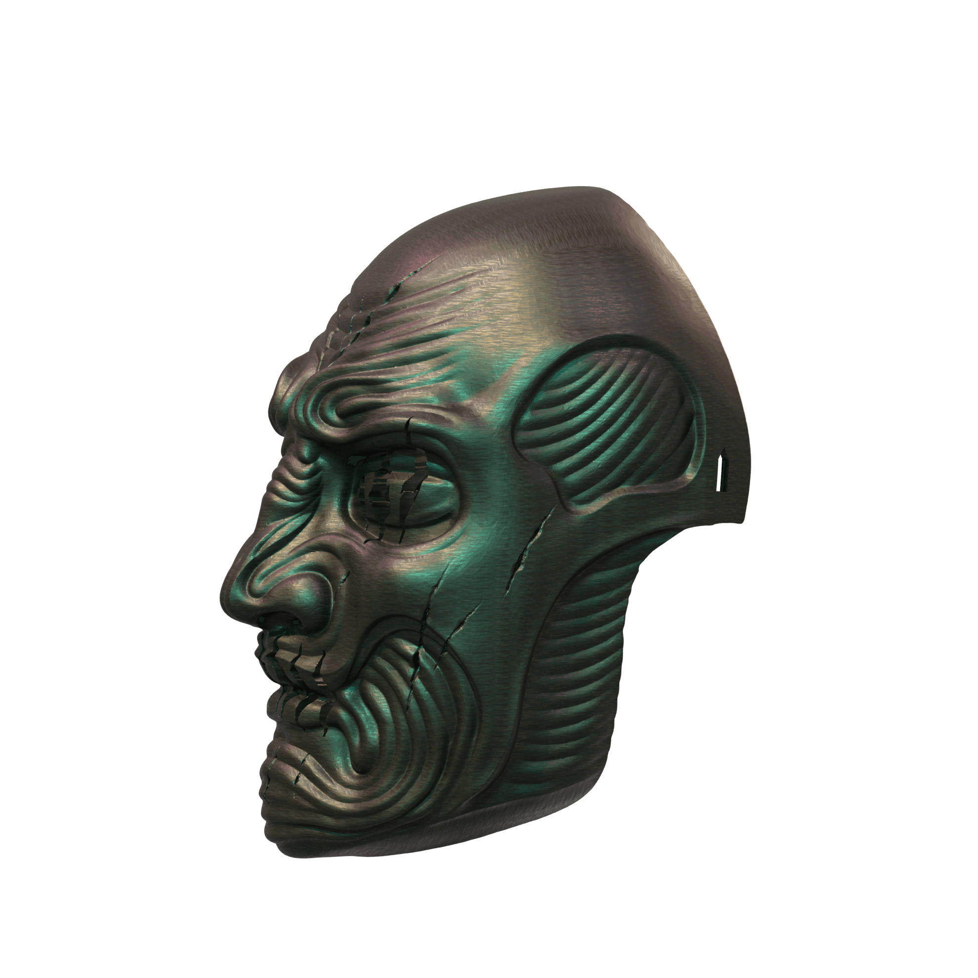 VMan Mask Slipknot 3d model