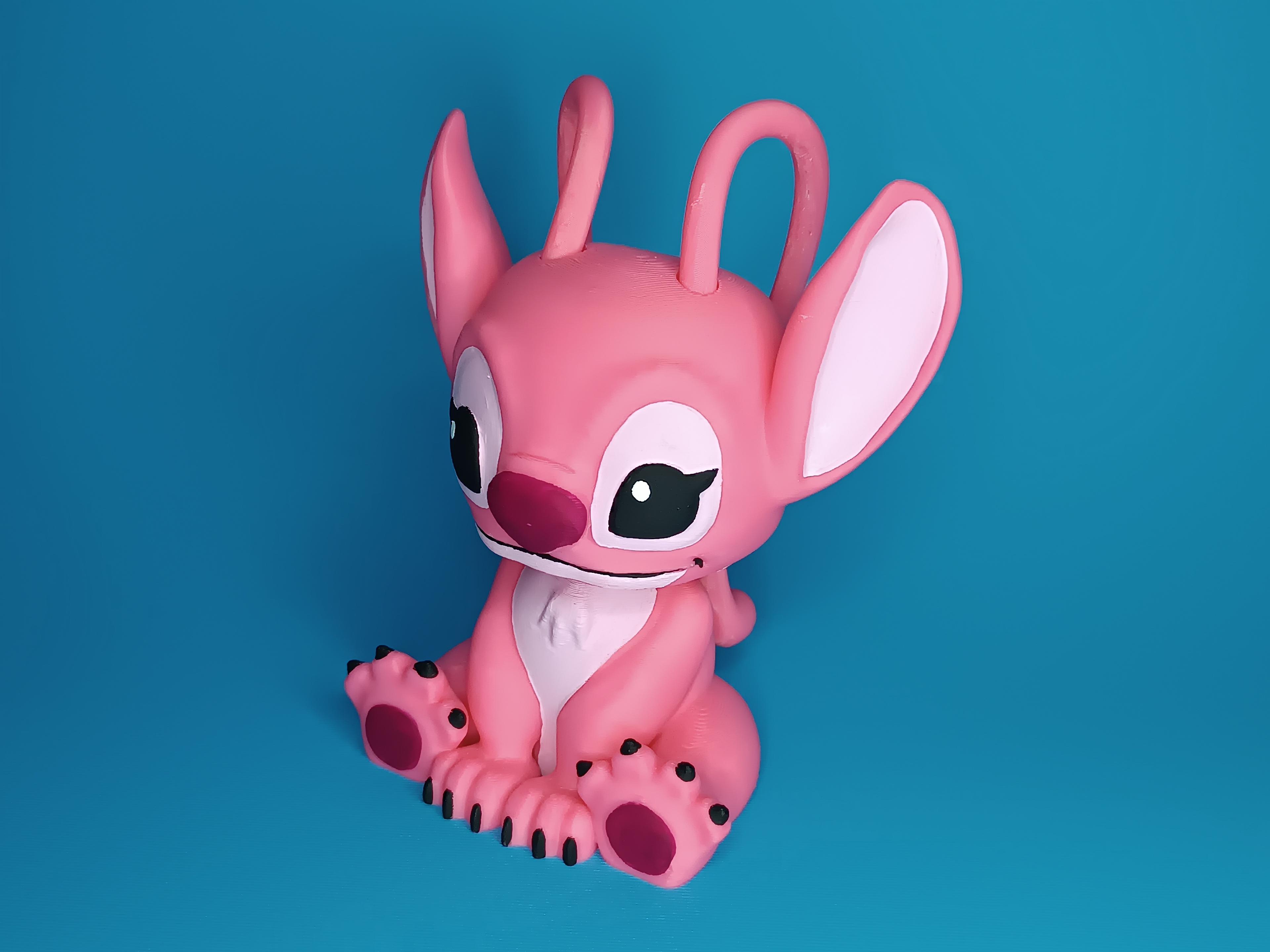 Angel (from Lilo & Stitch) 3D Bobblehead Funko Pop! Style Figure 3d model