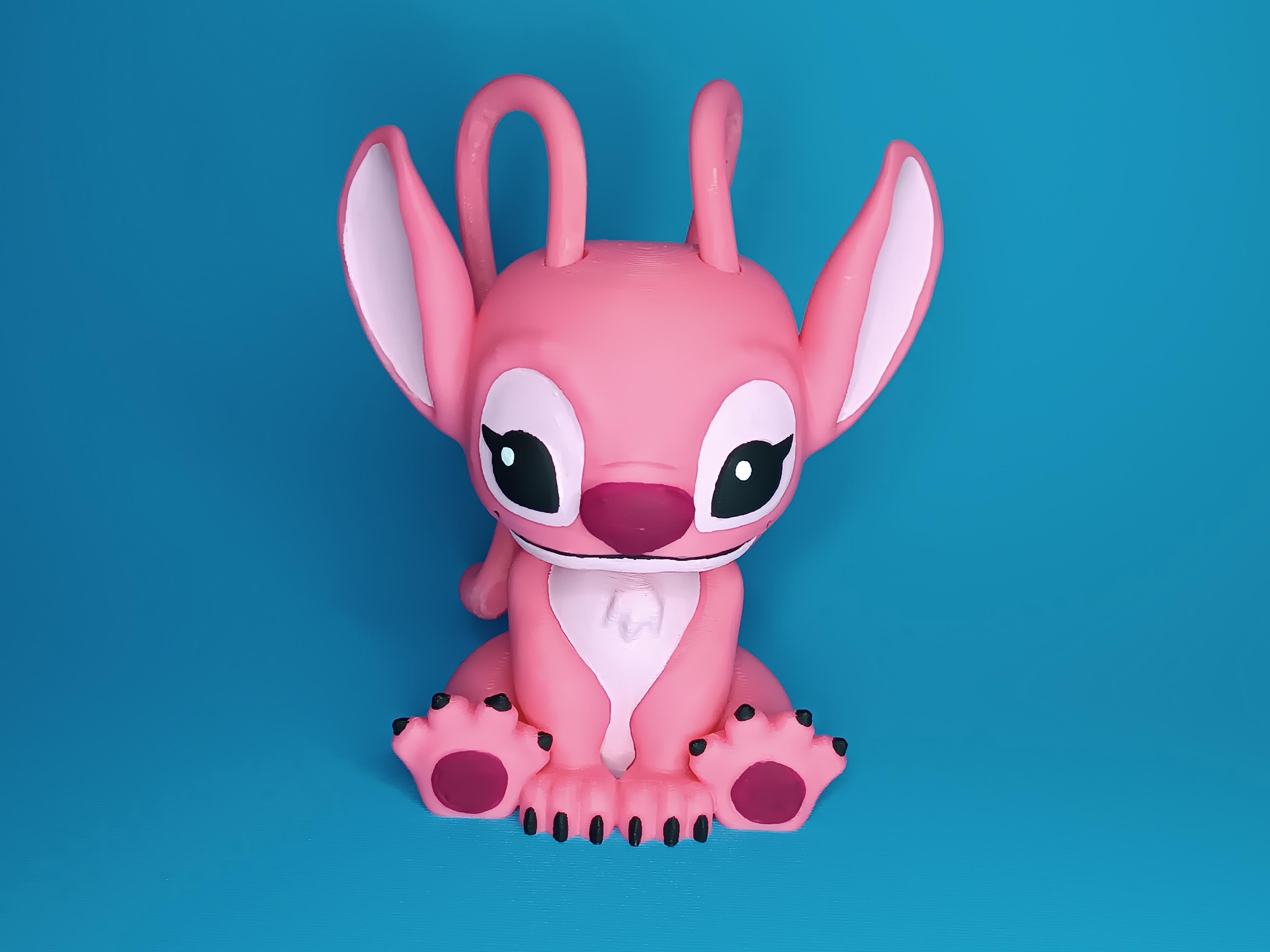 Angel (from Lilo & Stitch) 3D Bobblehead Funko Pop! Style Figure 3d model